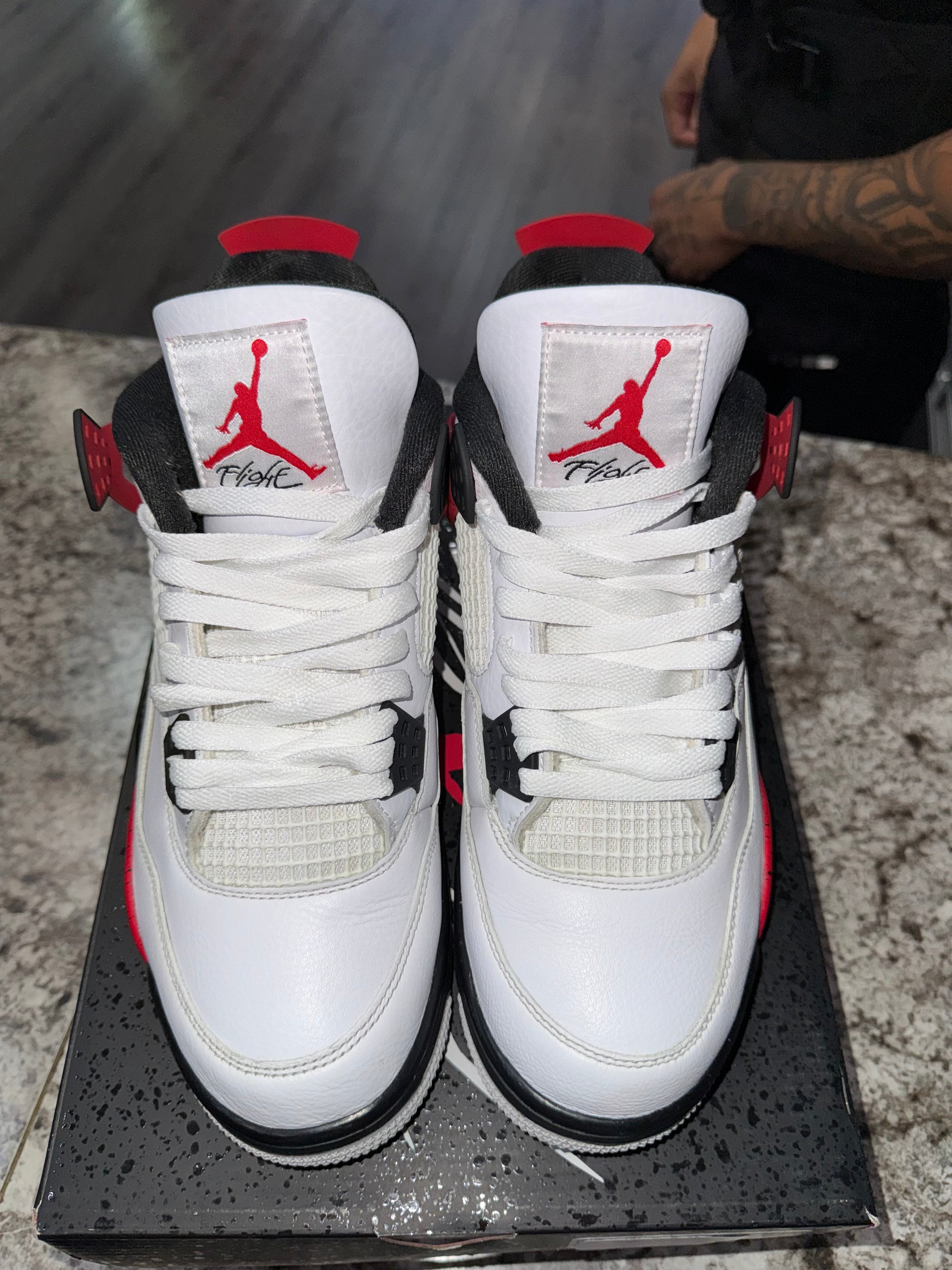 Jordan 4 Retro Red Cement