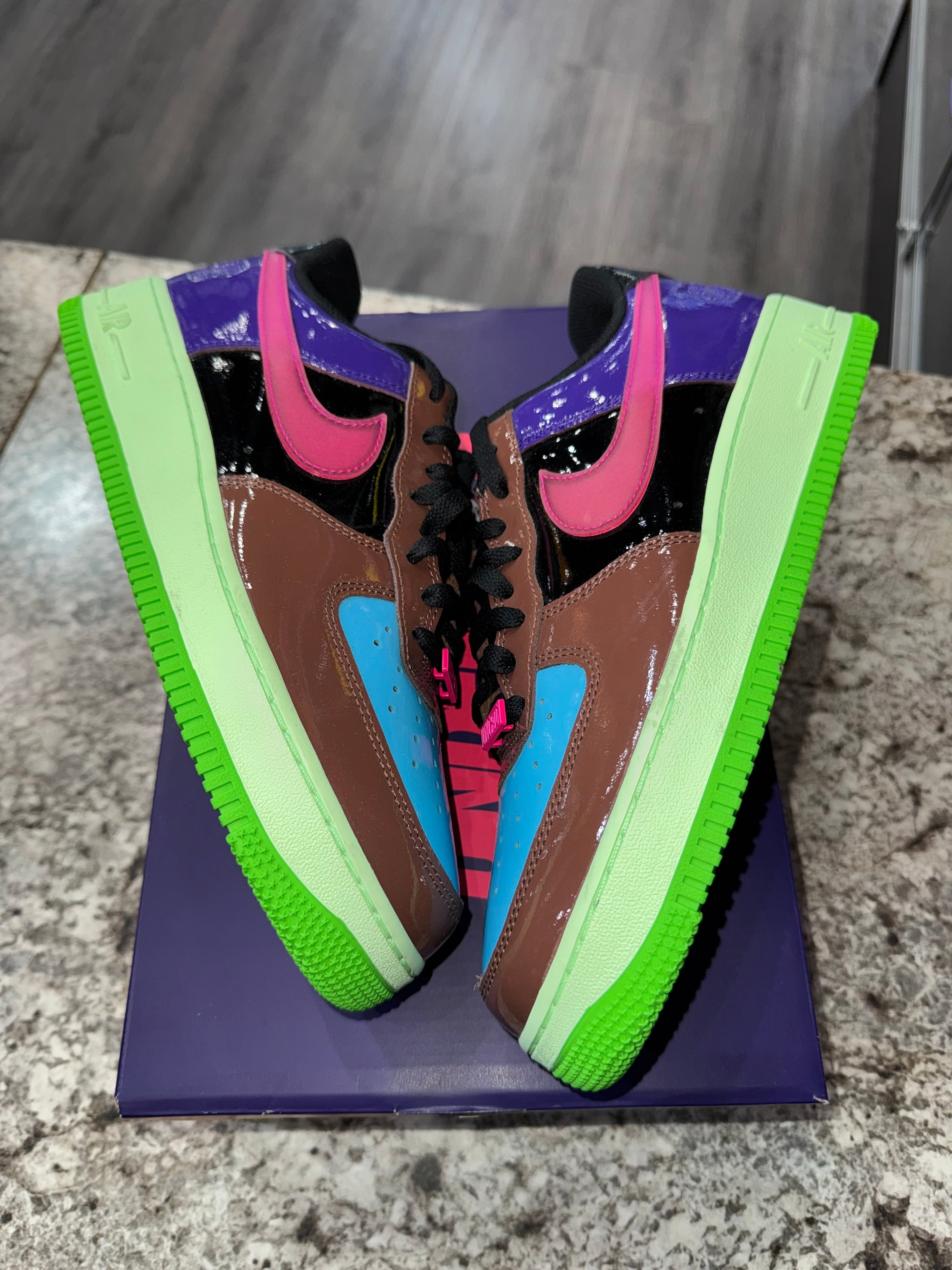 Nike Air Force 1 Low SP Undefeated Multi-Patent Pink Prime