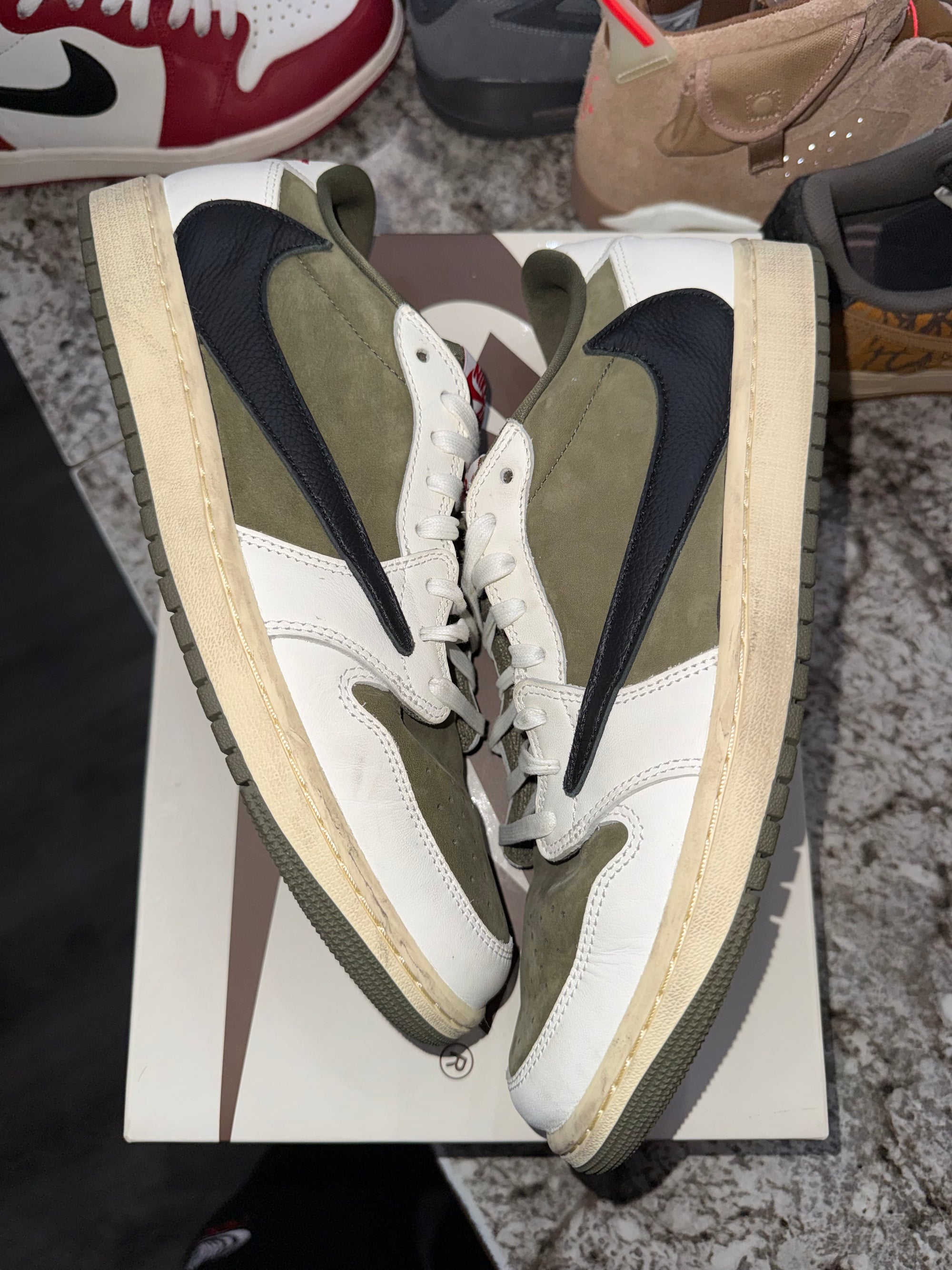 Jordan 1 Retro Low OG SP Travis Scott Medium Olive