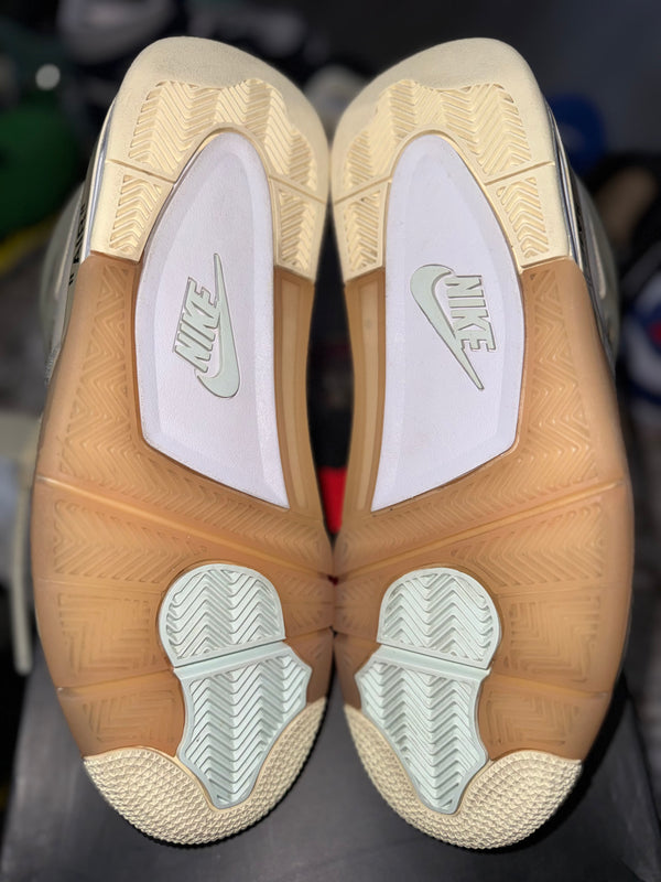 Jordan 4 Retro Off-White Sail (Women's) (DAMGED BOX)