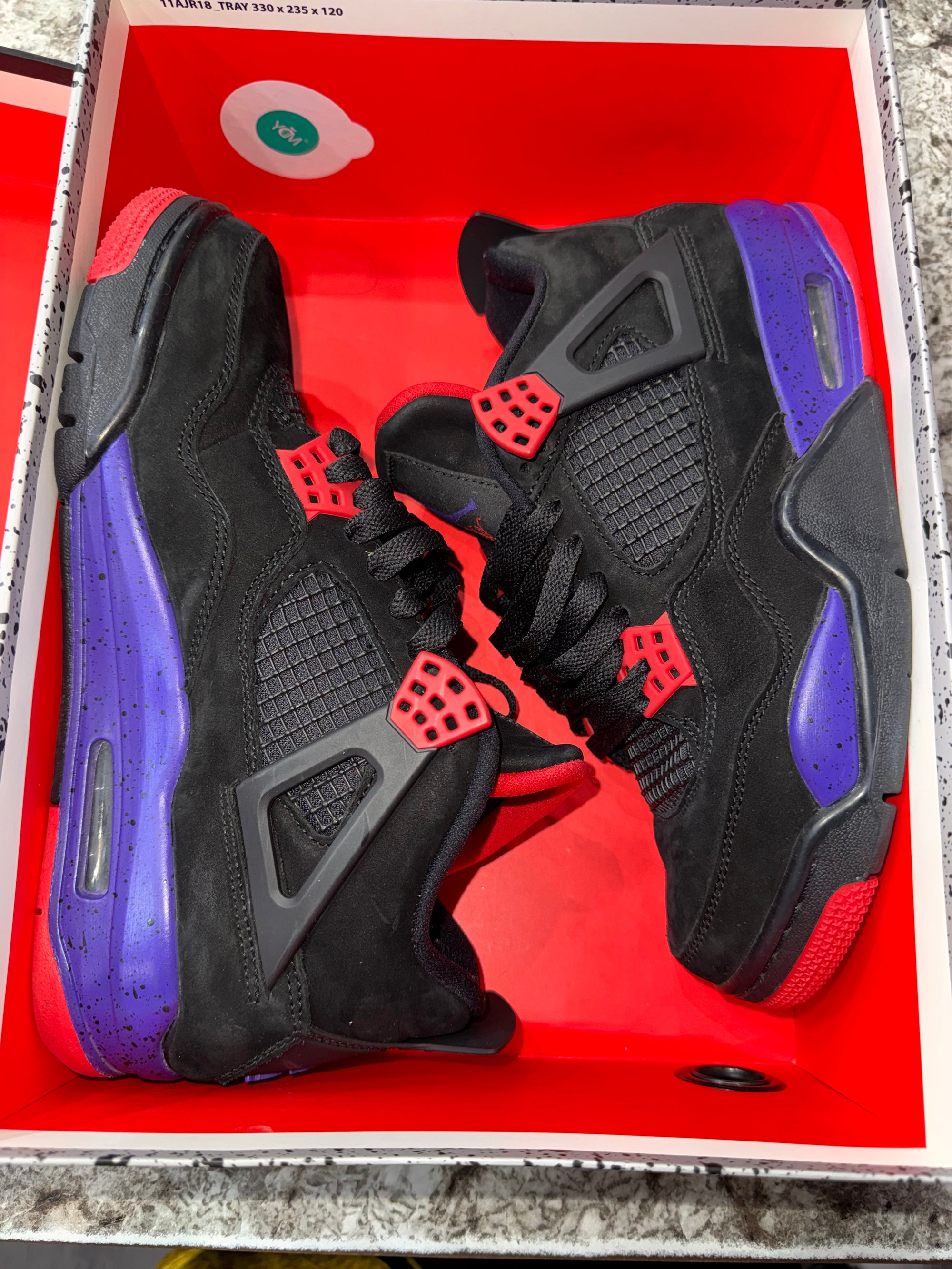 Jordan 4 Retro Raptors Drake OVO (2019)