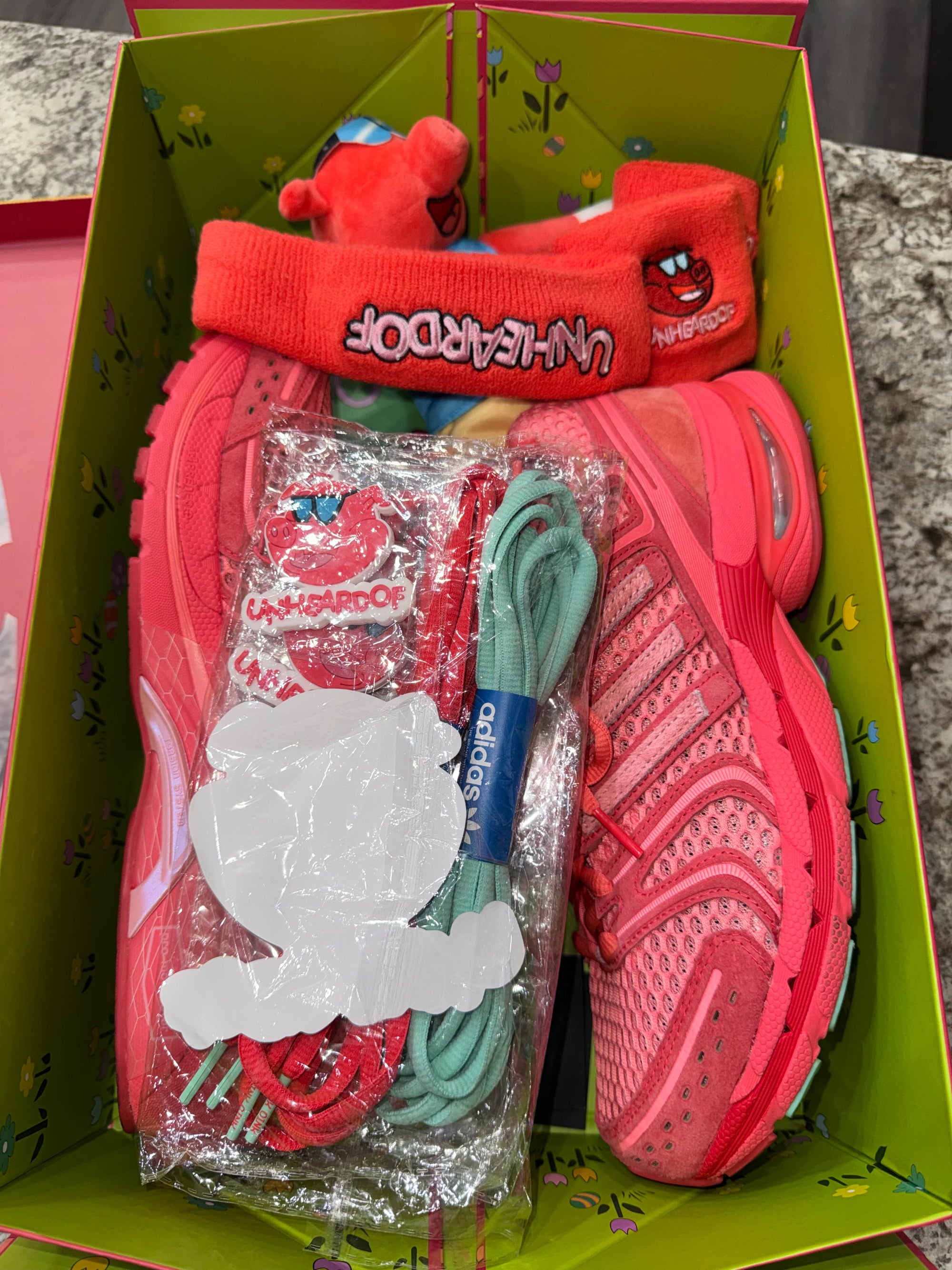 adidas Adistar Control 5 Unheardof Pork Chop Piggy Runner 2.0 Steve-O