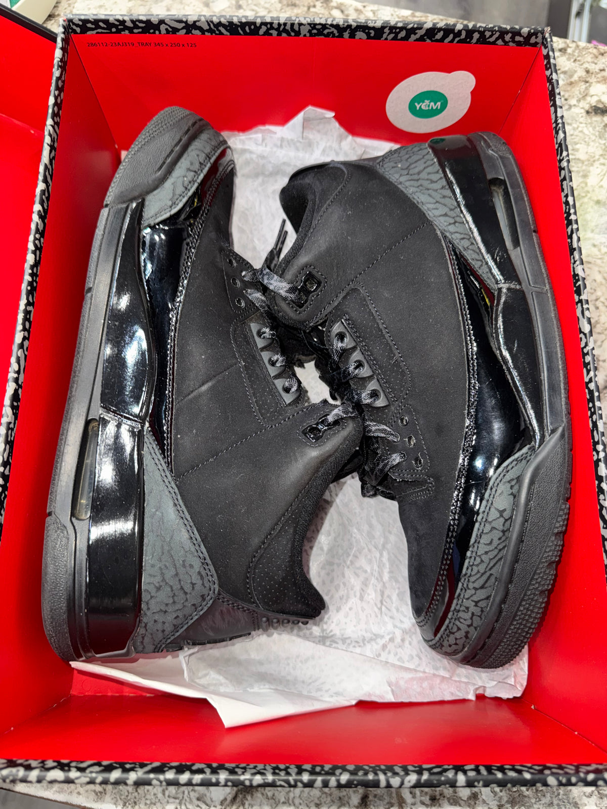 Jordan 3 Retro Black Cat (2025)