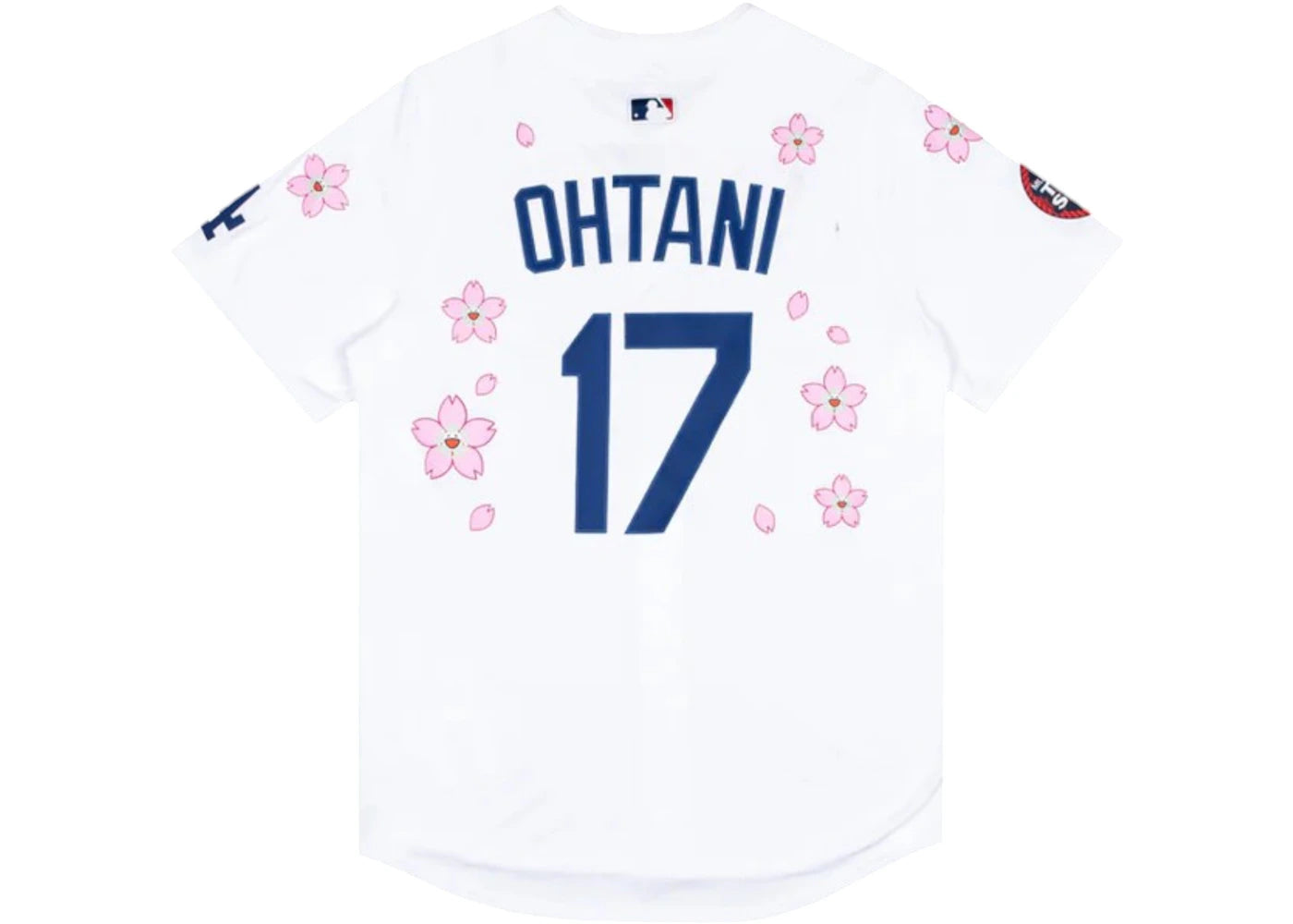 Nike x Takashi Murakami x MLB World Tour Tokyo Series 2025 Dodgers Ohtani Jersey White