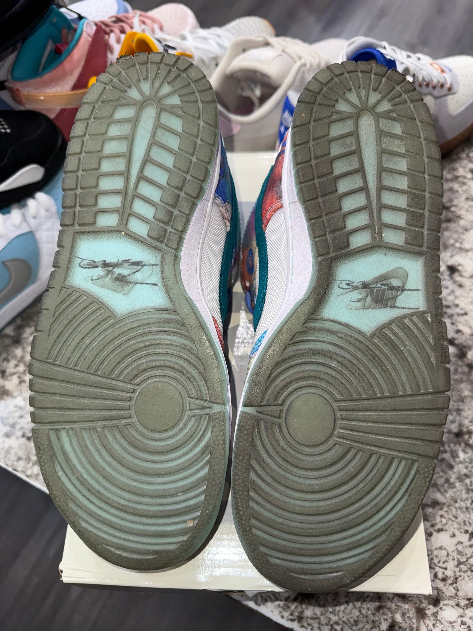 Nike SB Dunk Low Futura Laboratories Bleached Aqua