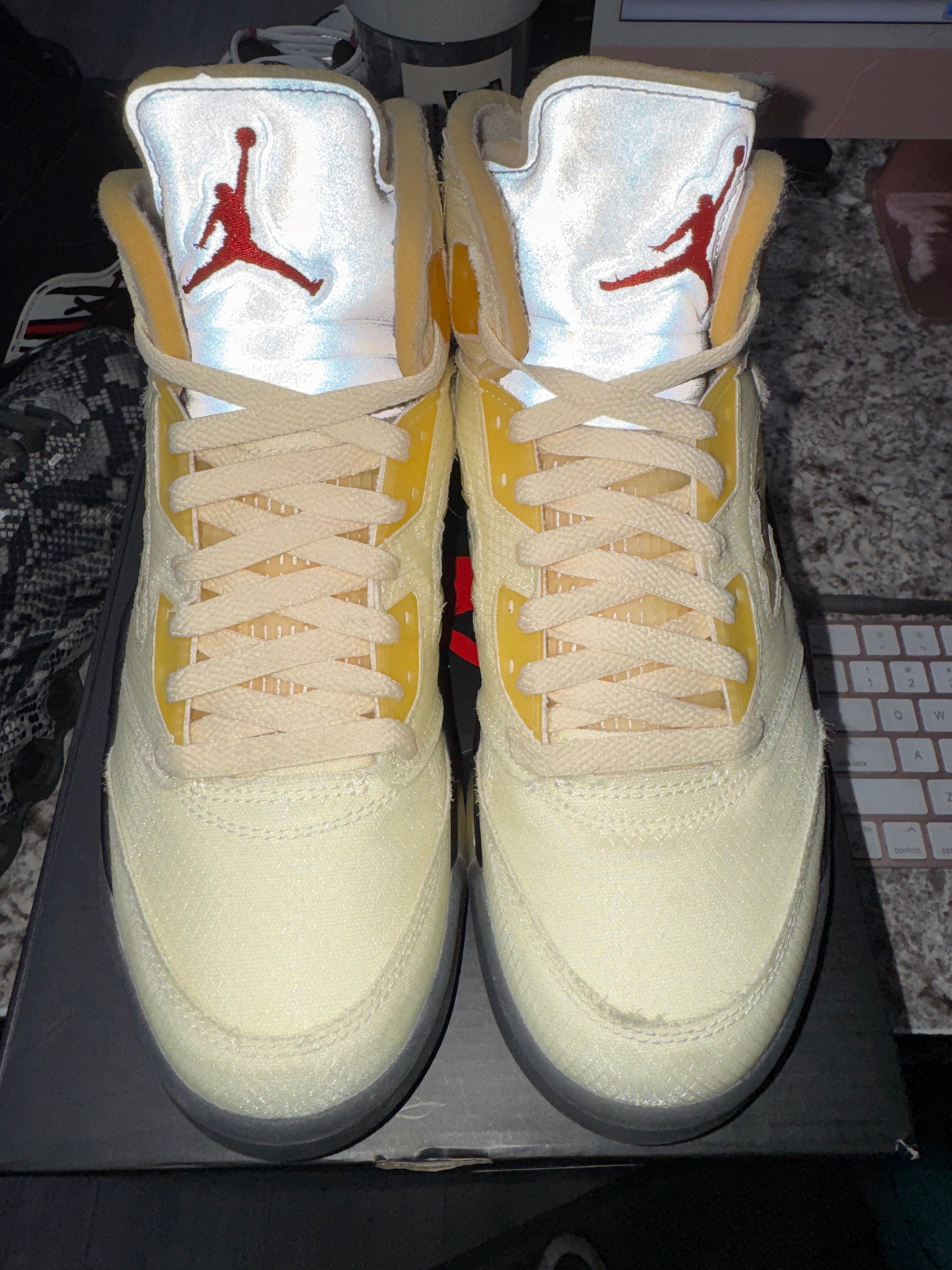 Jordan 5 Retro Off-White Sail