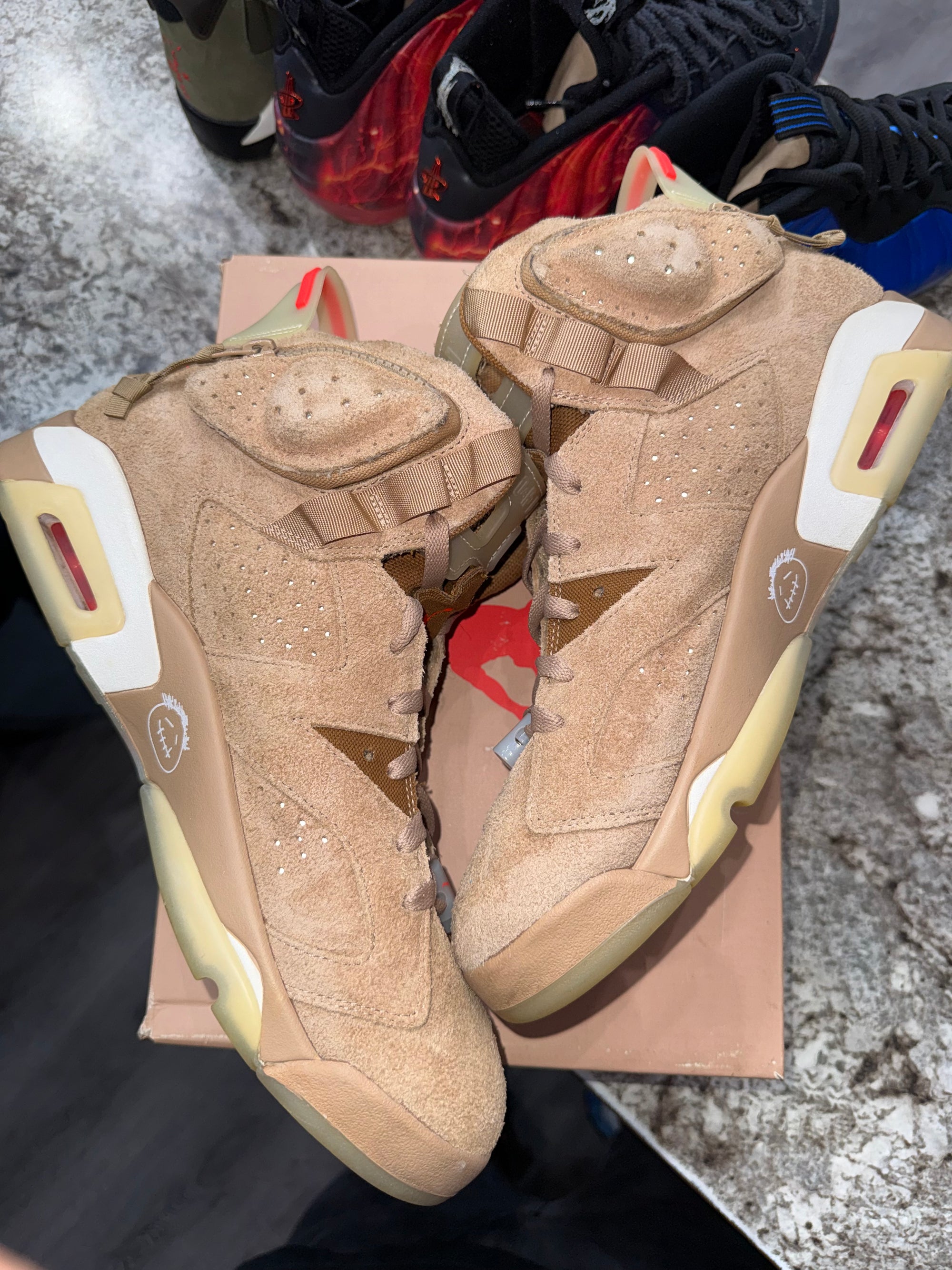 Jordan 6 Retro Travis Scott British Khaki