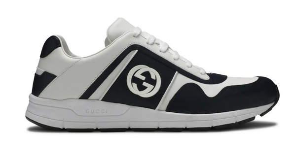 Gucci Leather Low Top Sky Blue