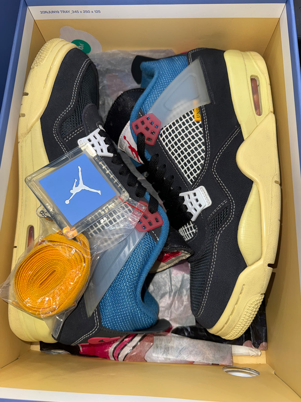 Jordan 4 Retro Union Off Noir
