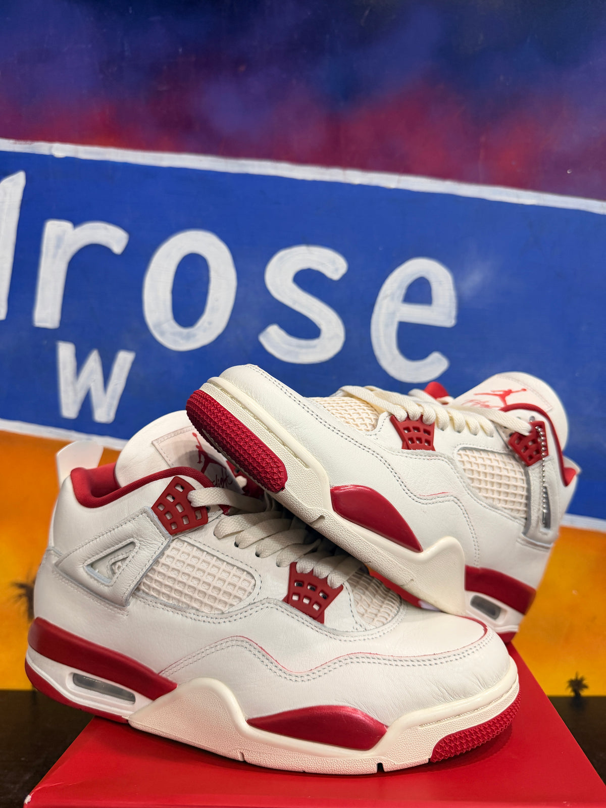 Jordan 4 Retro Valentine's Day Sierra Red (Women's)
