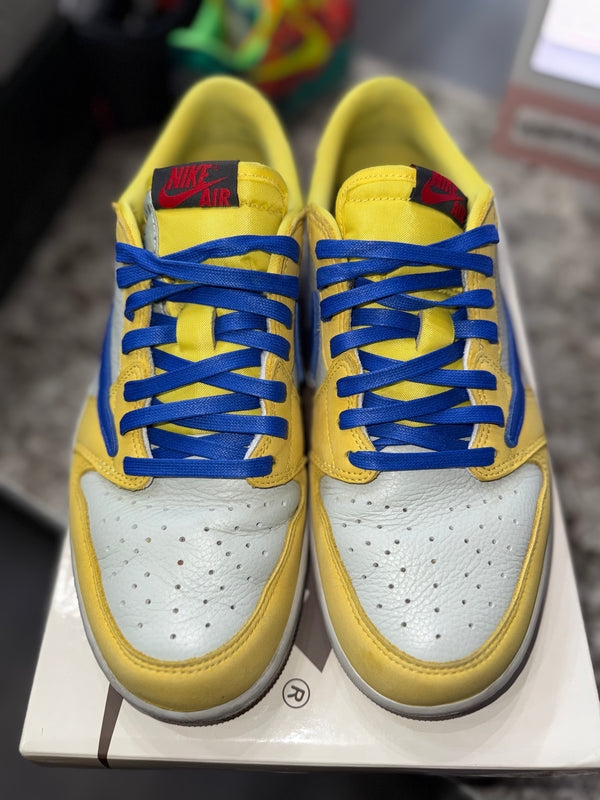 Jordan 1 Retro Low OG SP Travis Scott Canary (Women's)