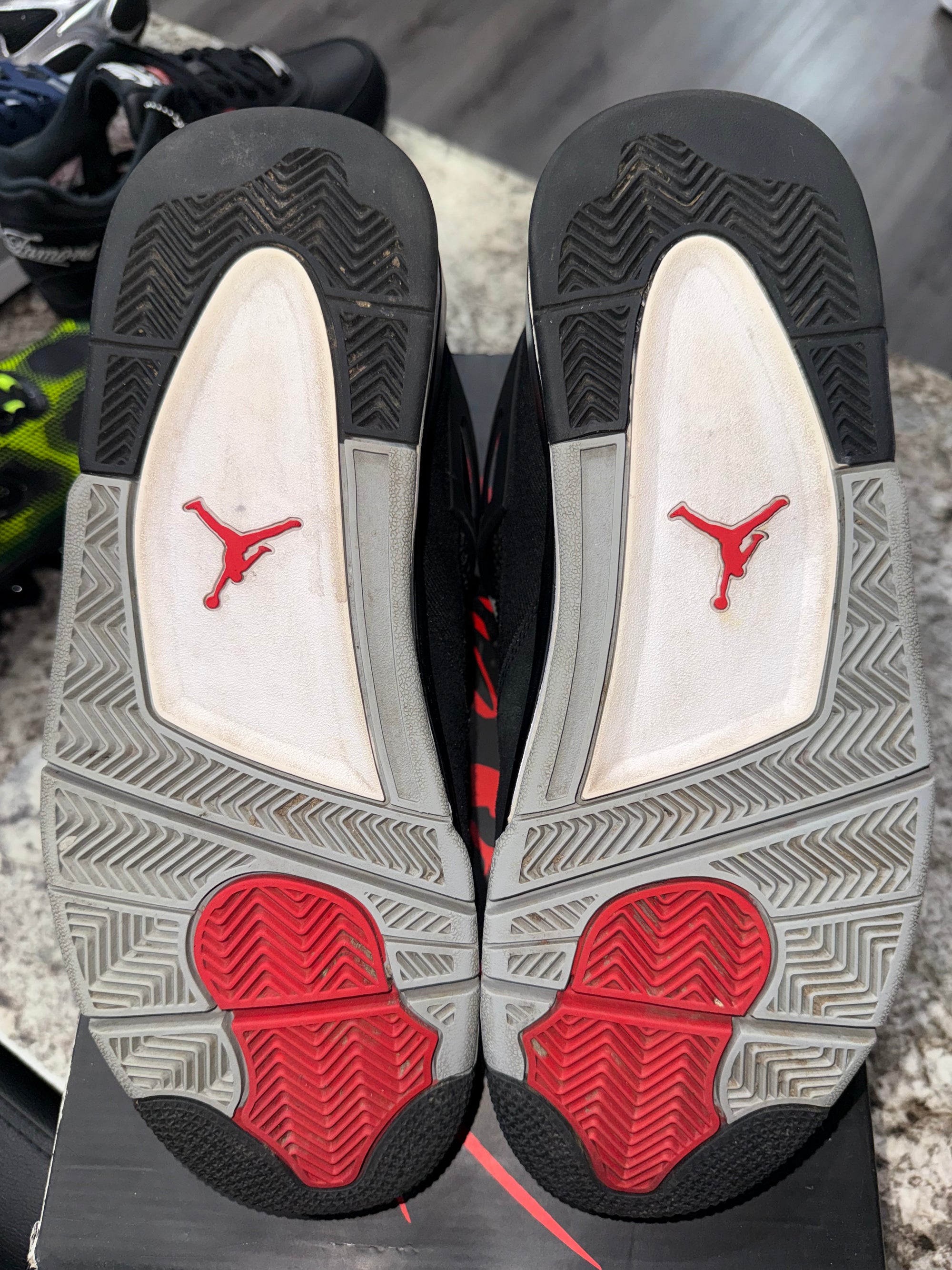 Jordan 4 Retro SE Black Canvas