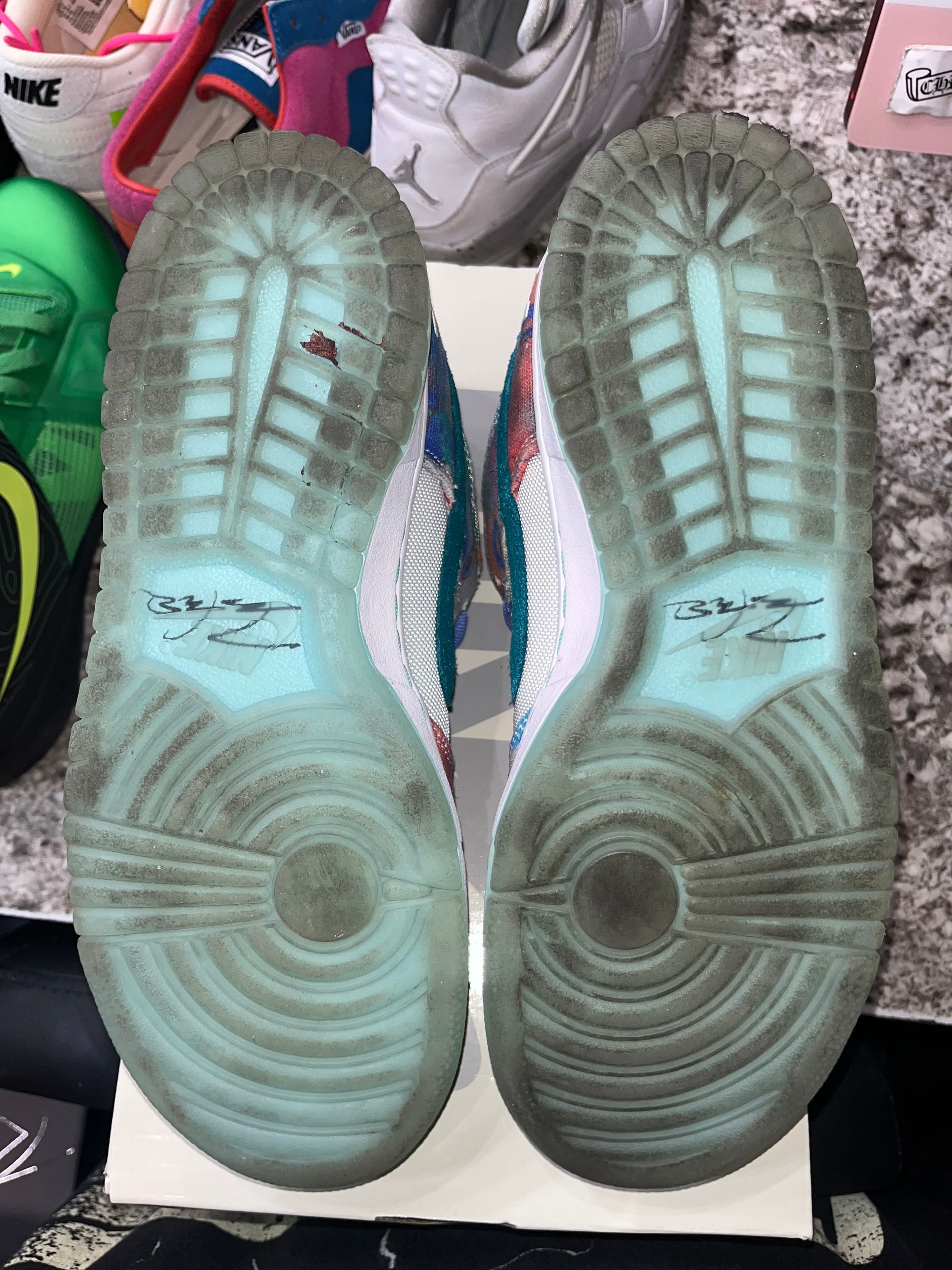 Nike SB Dunk Low Futura Laboratories Bleached Aqua