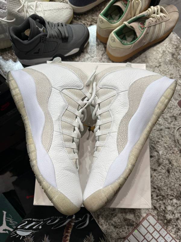 Jordan 10 Retro Drake OVO White
