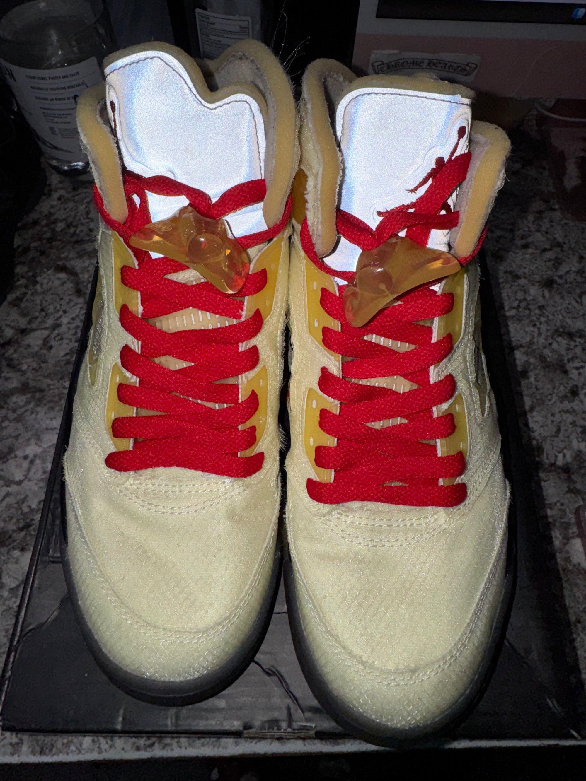Jordan 5 Retro Off-White Sail (DAMAGED BOX)