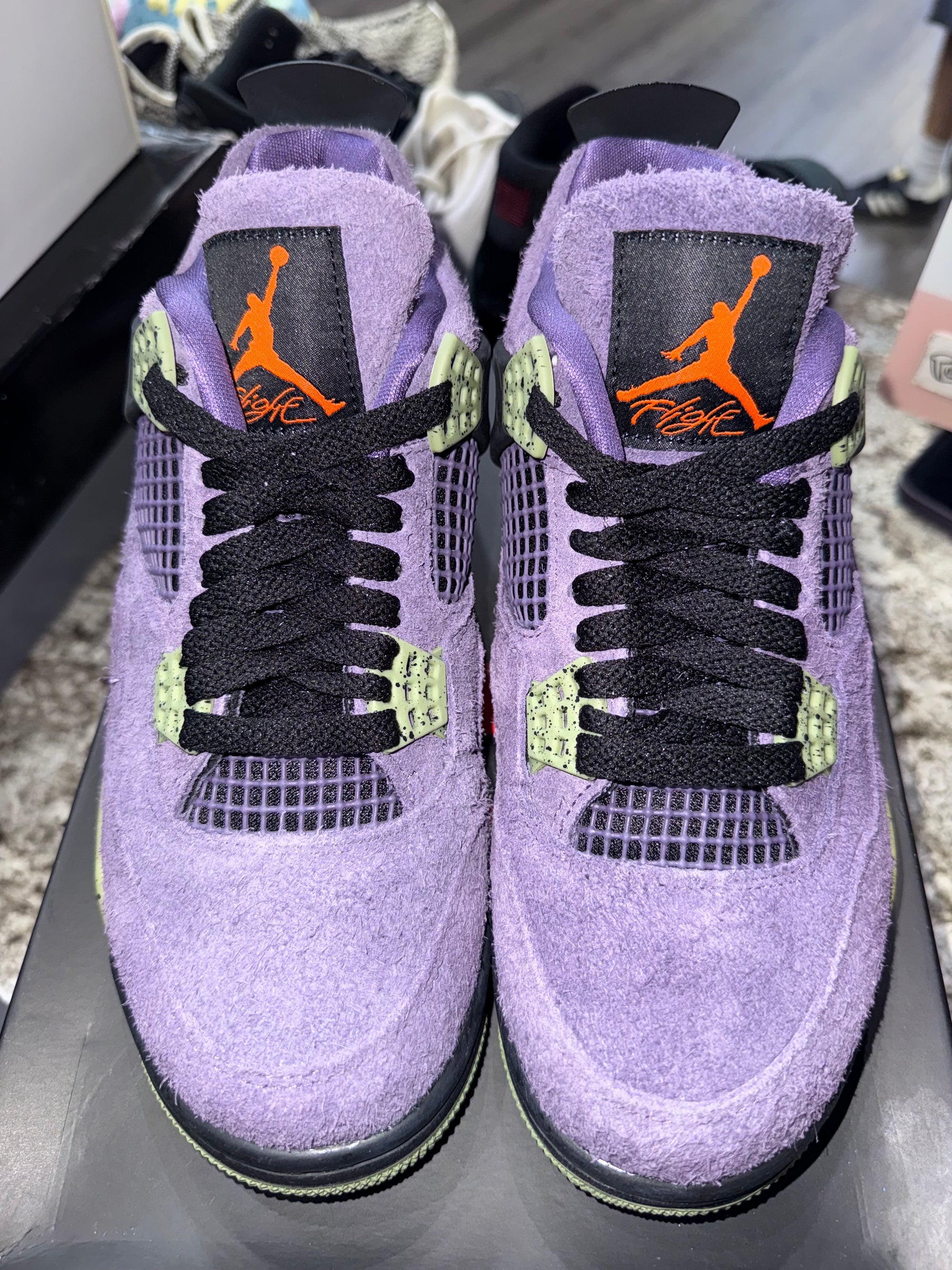 Jordan 4 Retro Canyon Purple (Women's)