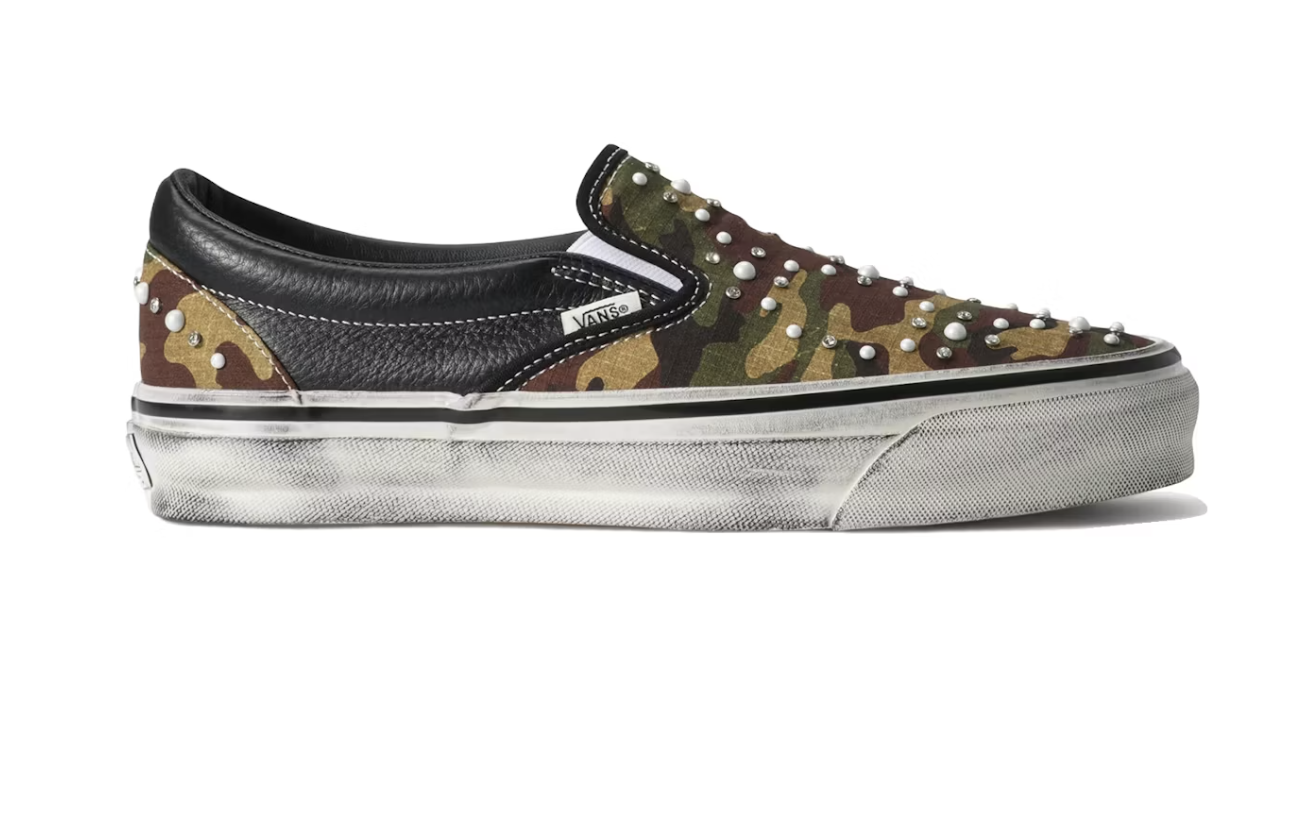 Vans LX Classic Slip-On 98 Pearlized Pack Camo Black