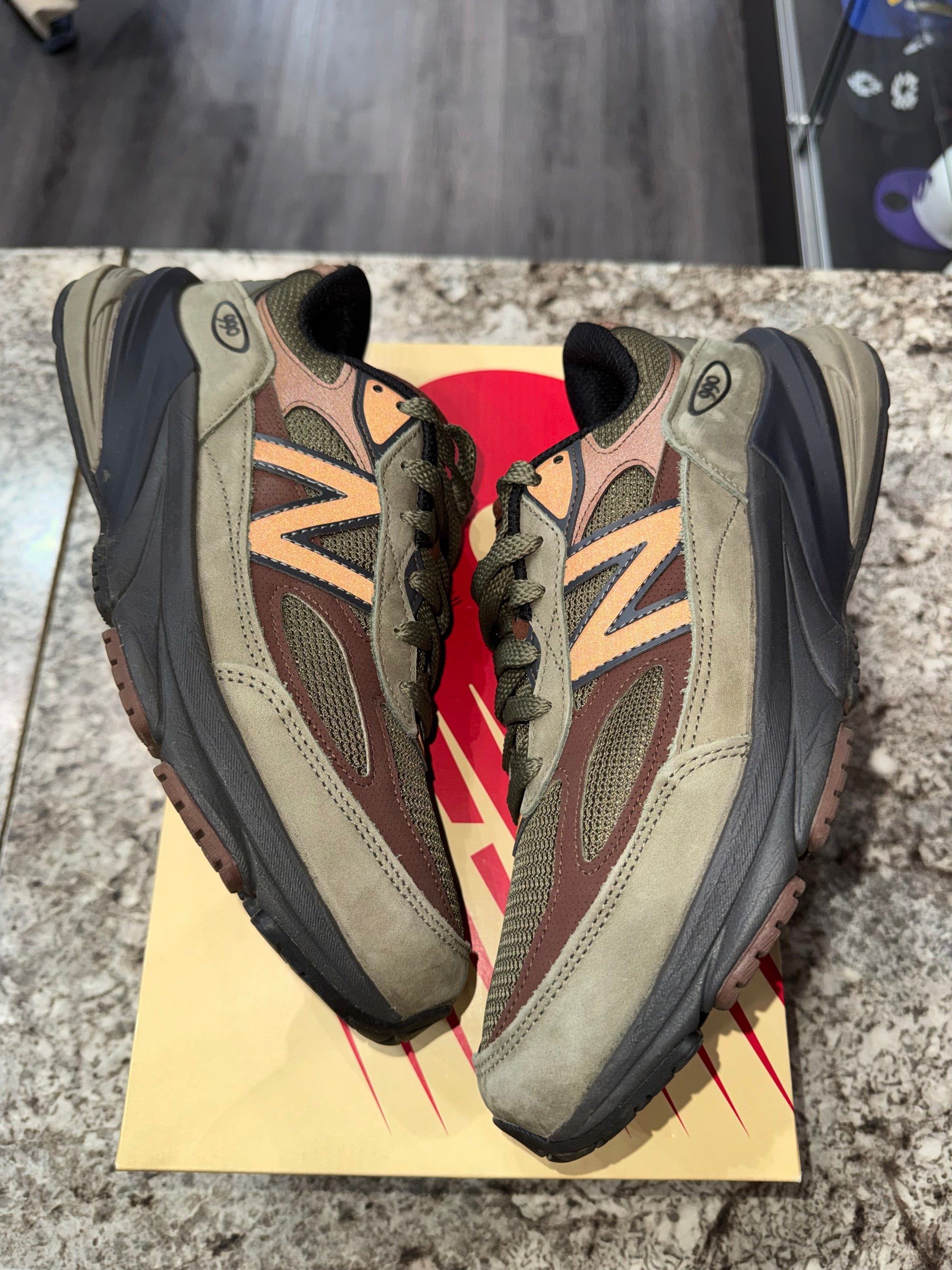 New Balance 990v6 MiUSA Dark Camo Rich Oak
