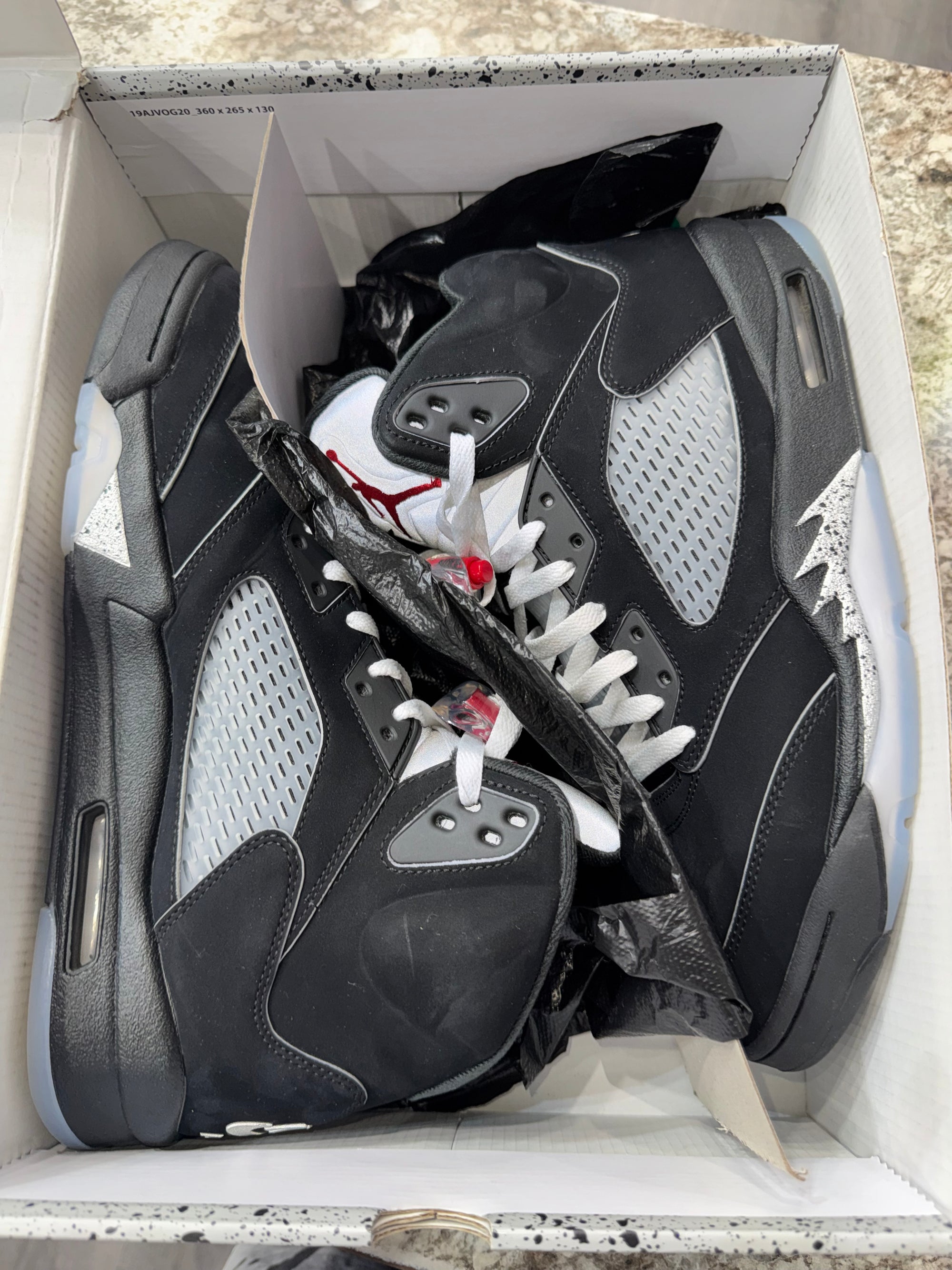 Jordan 5 Retro OG Black Metallic Reimagined