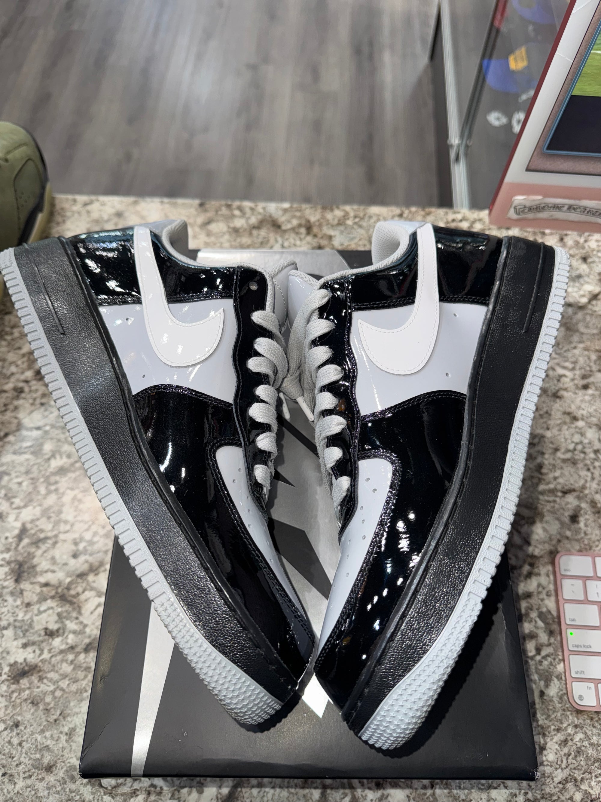 Nike Air Force 1 Low Syna Central Cee Black White Smoke Grey