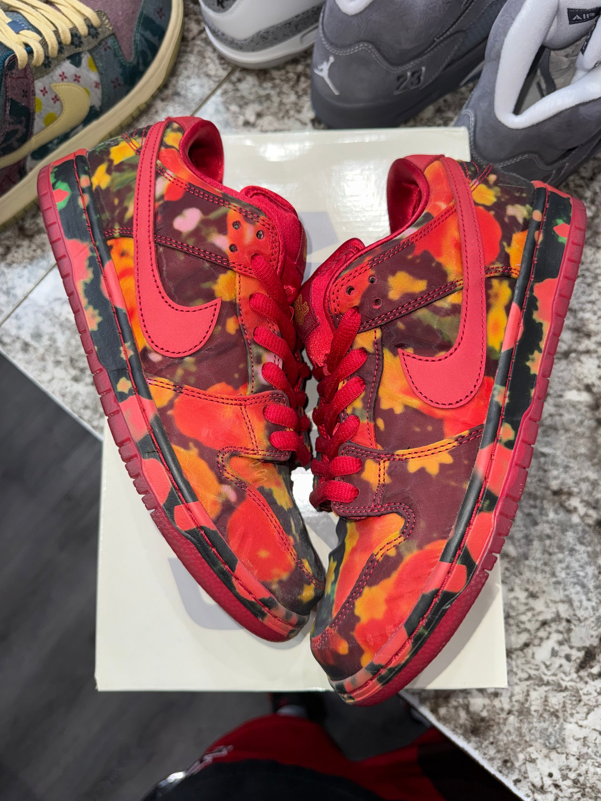 Nike SB Dunk Low The Wizard of Oz Poppy Field