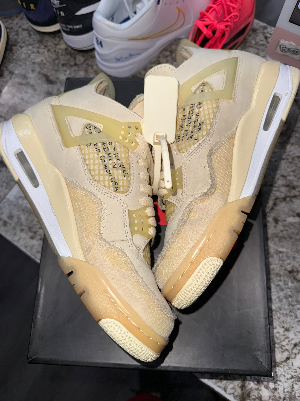 Jordan 4 Retro Off-White Sail (Women's)