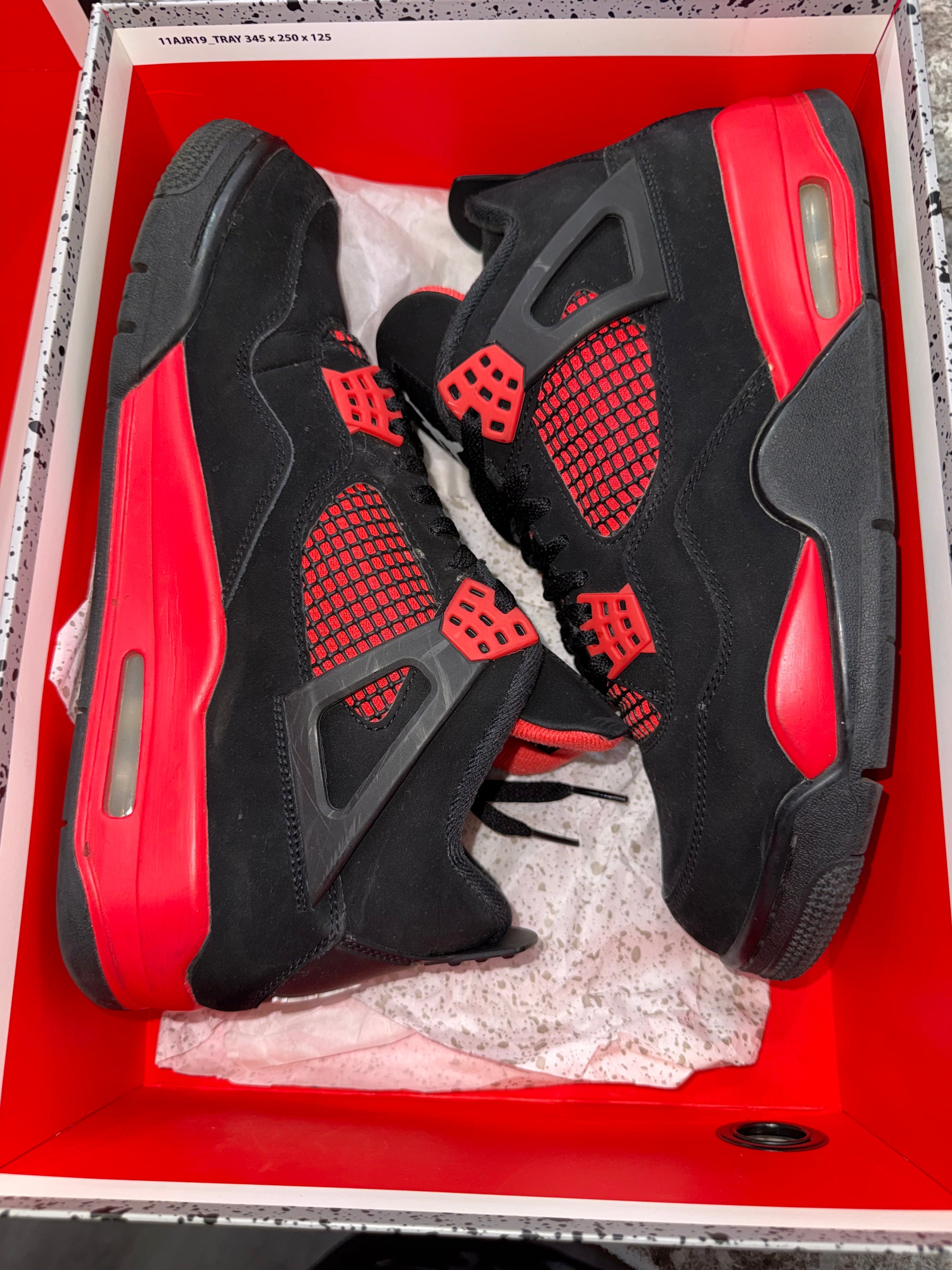 Jordan 4 Retro Red Thunder
