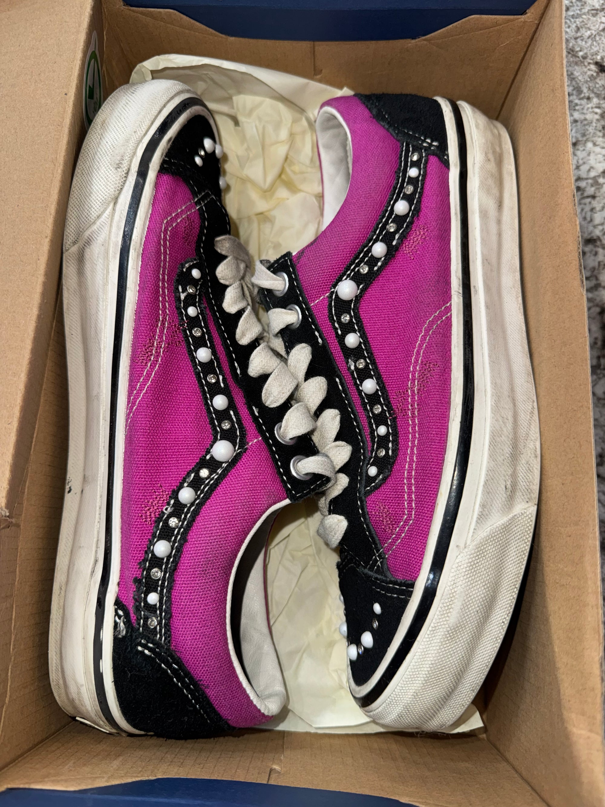 Vans OTW Old Skool 36 Pearlized Pack Pink Black