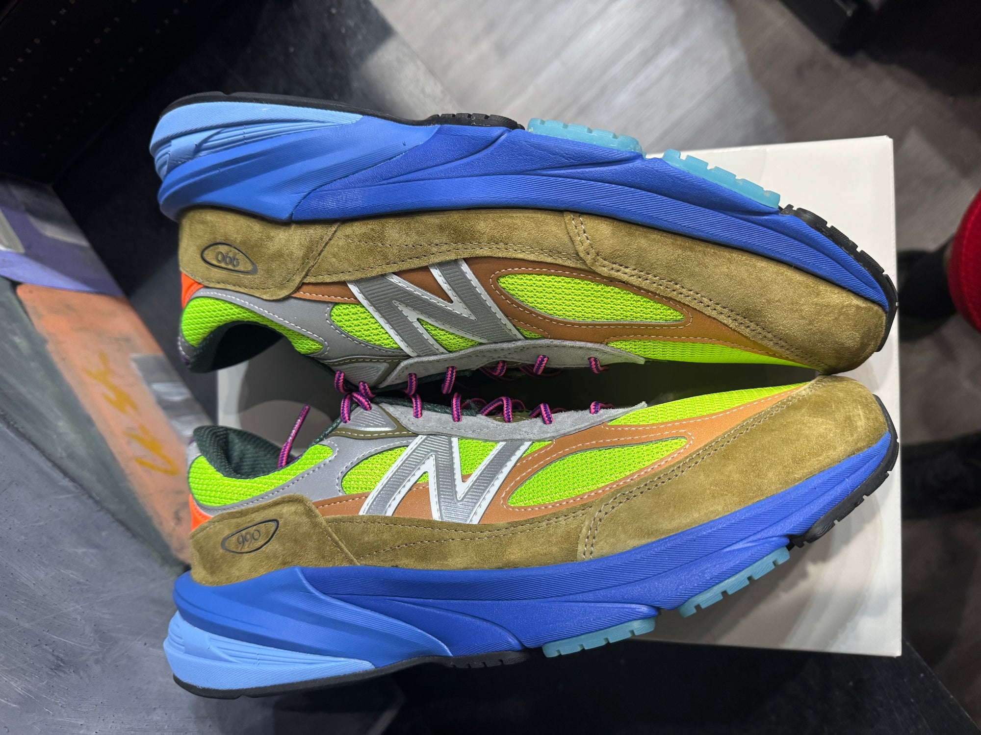 New Balance 990v6 MiUSA Action Bronson Baklava