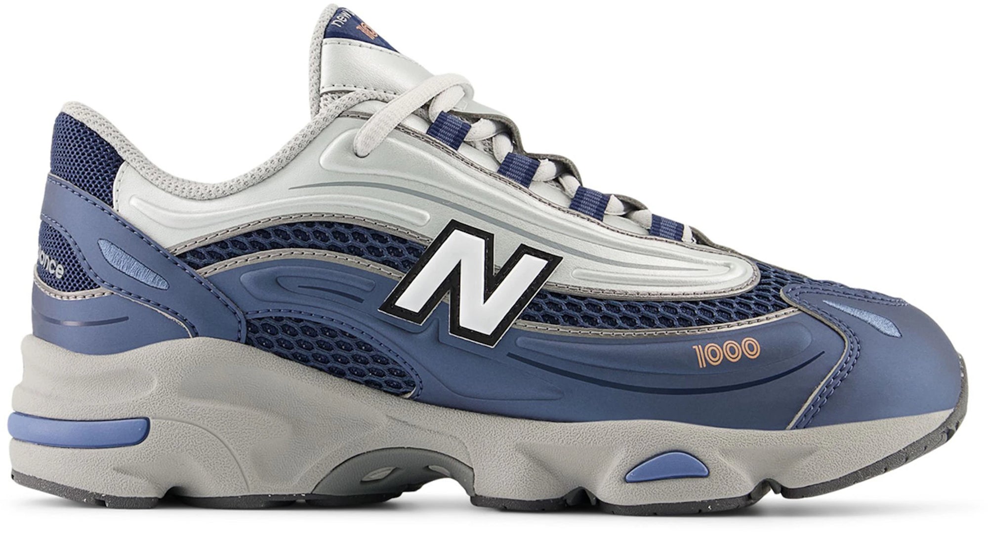 New Balance 1000 Vintage Indigo Light Silver Metallic (GS)