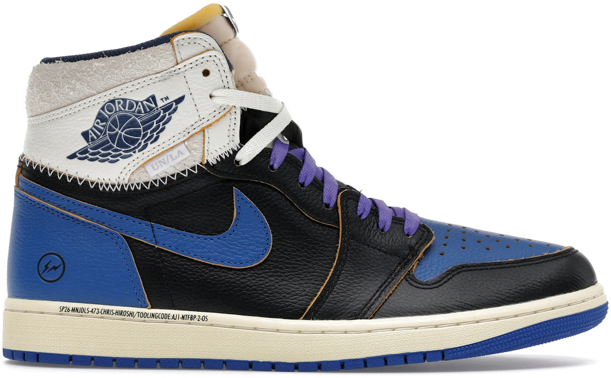 Jordan 1 Retro High OG SP Fragment x Union LA Sport Royal