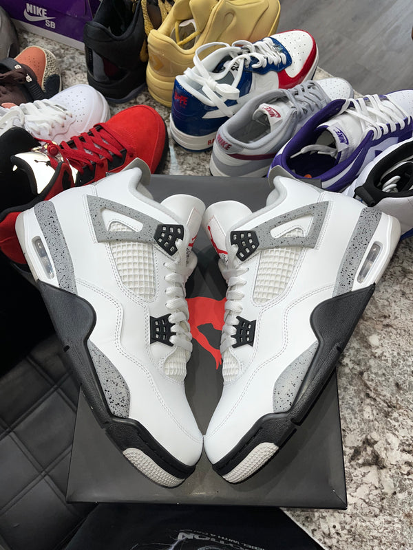 Jordan 4 Retro White Cement (2025)