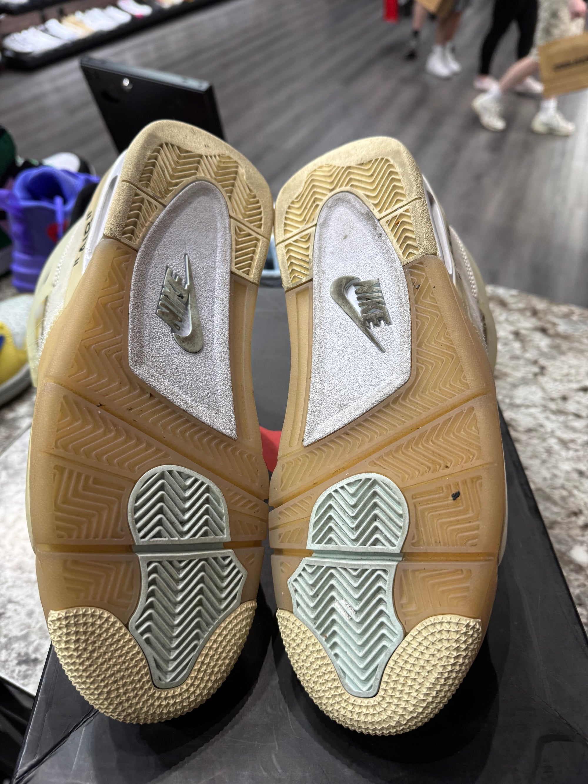 Jordan 4 Retro Off-White Sail (Women's)