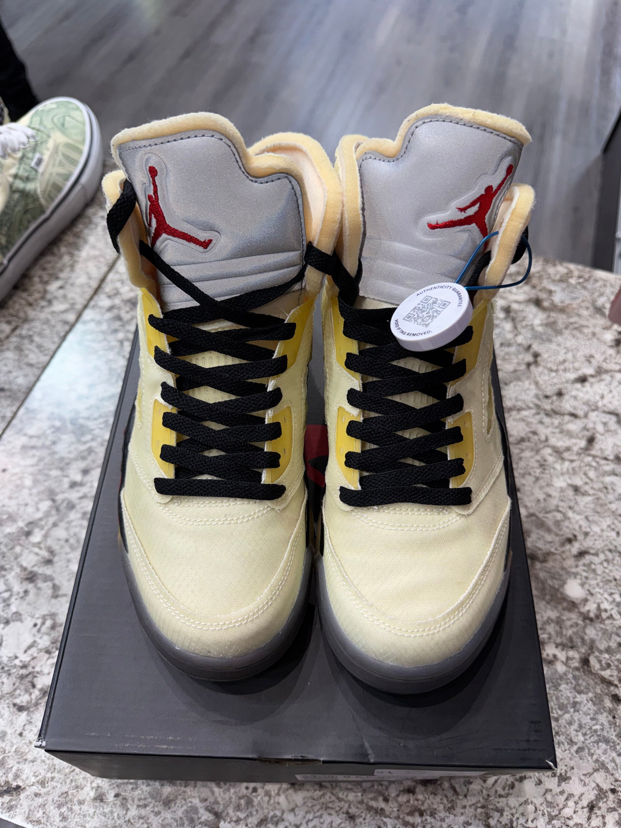 Jordan 5 Retro Off-White Sail