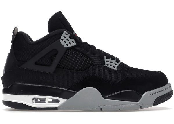 Jordan 4 Retro SE Black Canvas (DAMAGED BOX)