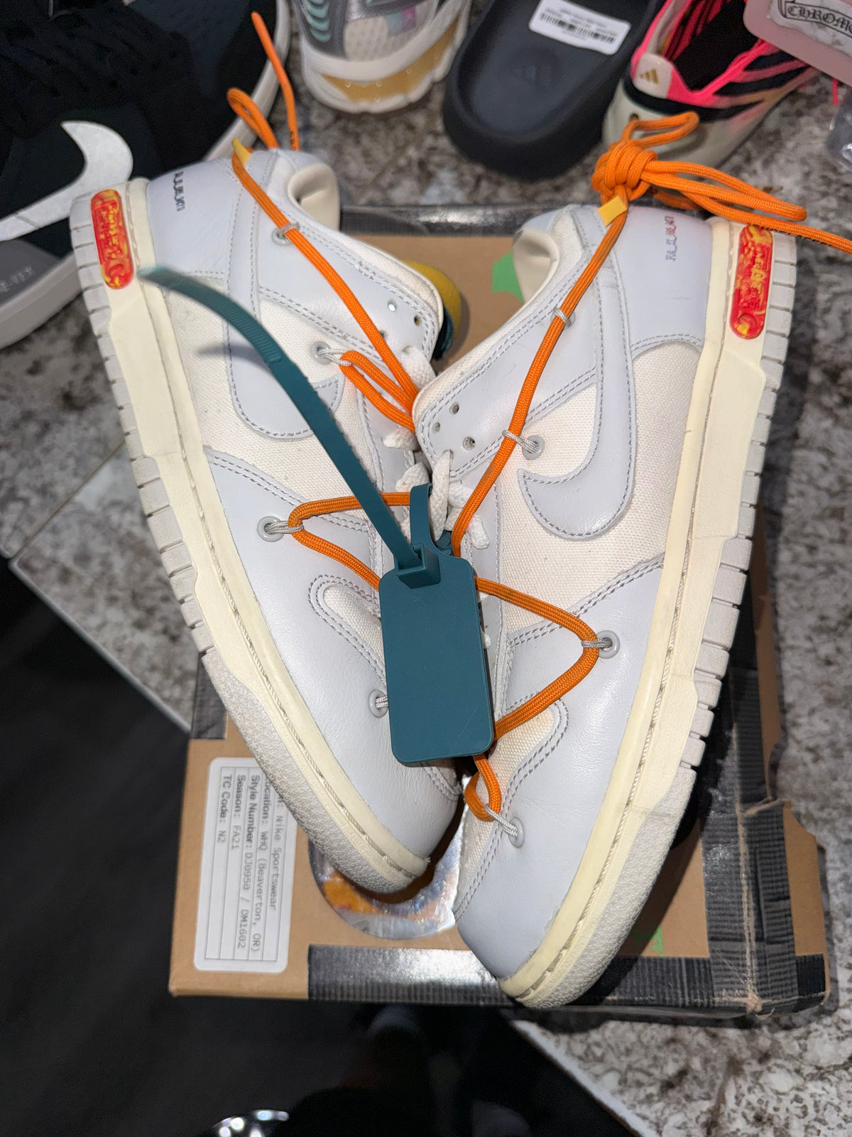 Nike Dunk Low Off-White Lot 44