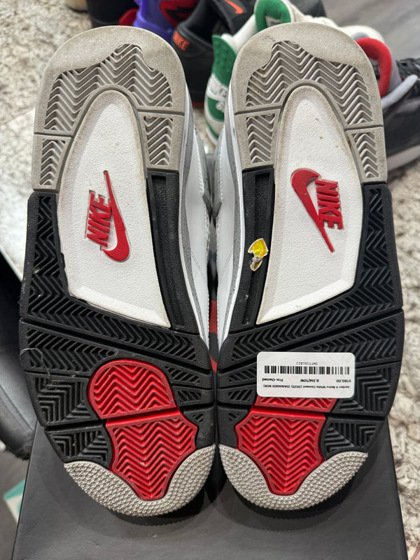 Jordan 4 Retro White Cement (2025) (YARD SALE)