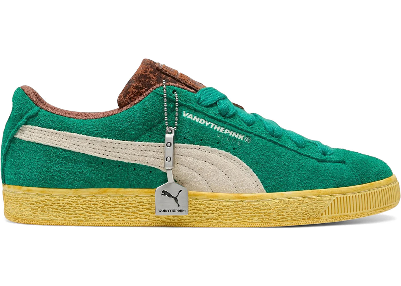 Puma Suede Vandy The Pink Grassy Green