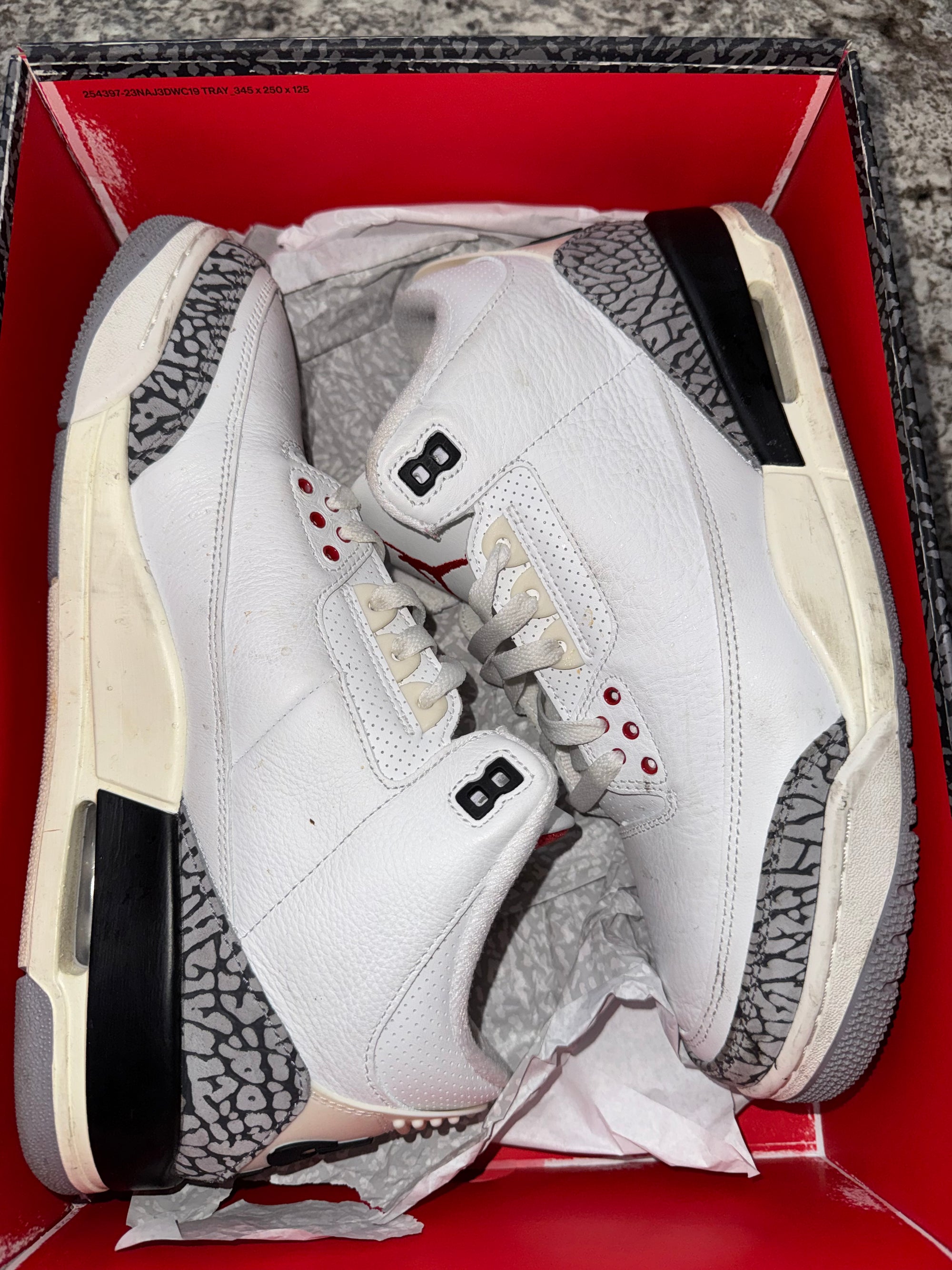 Jordan 3 Retro White Cement Reimagined
