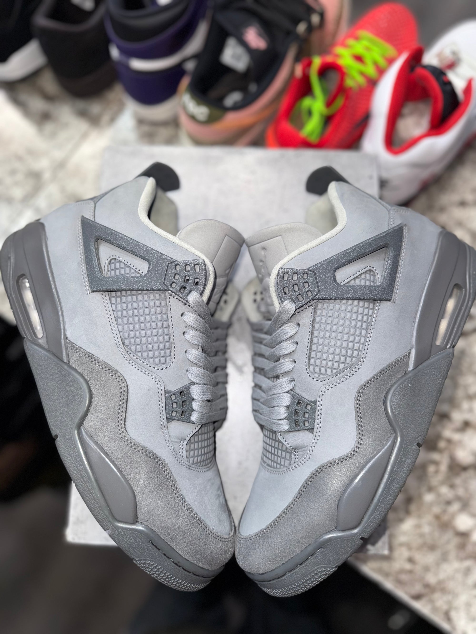 Jordan 4 Retro SE Paris Olympics Wet Cement