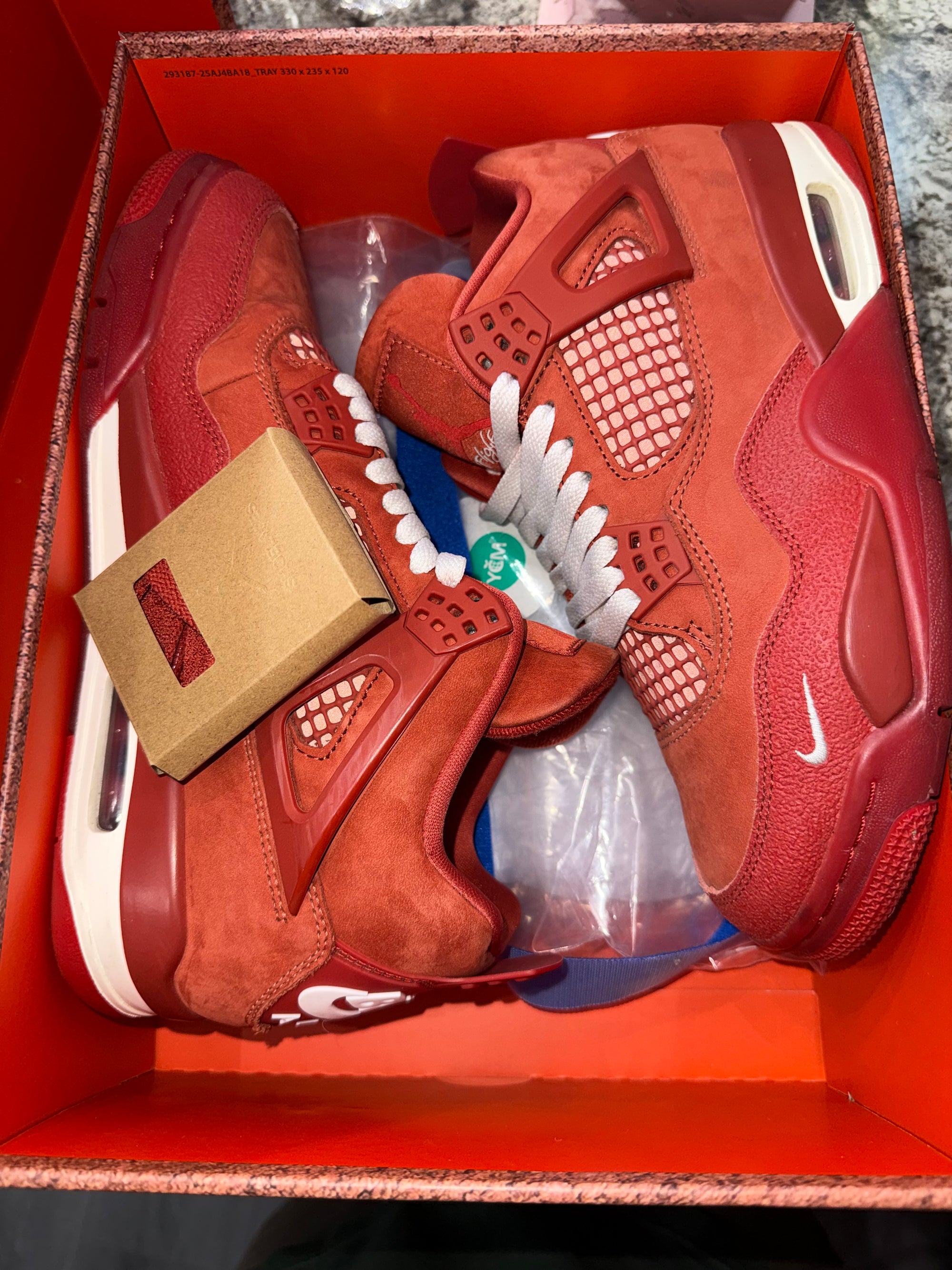 Air Jordan 4 Retro OG SP Nigel Sylvester Brick by Brick