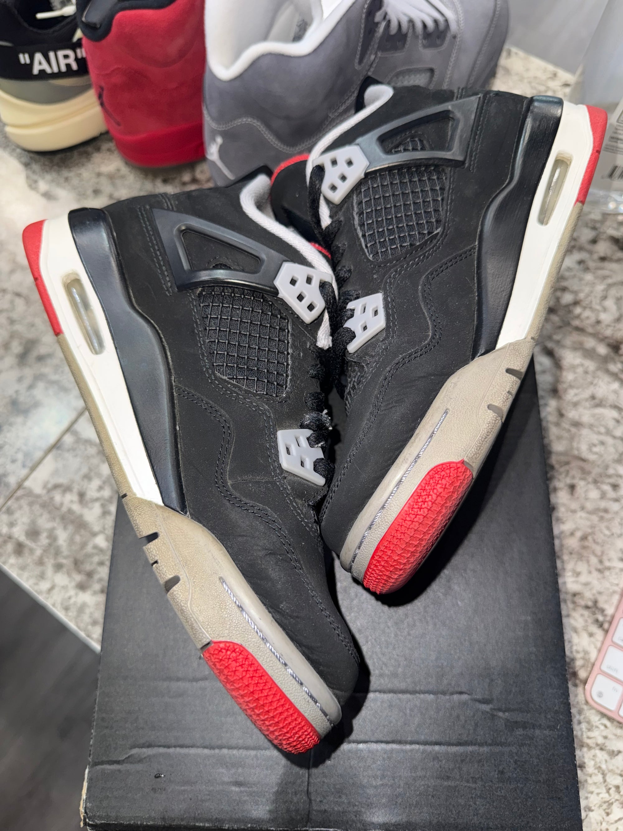 Jordan 4 Retro Bred (2019) (GS)