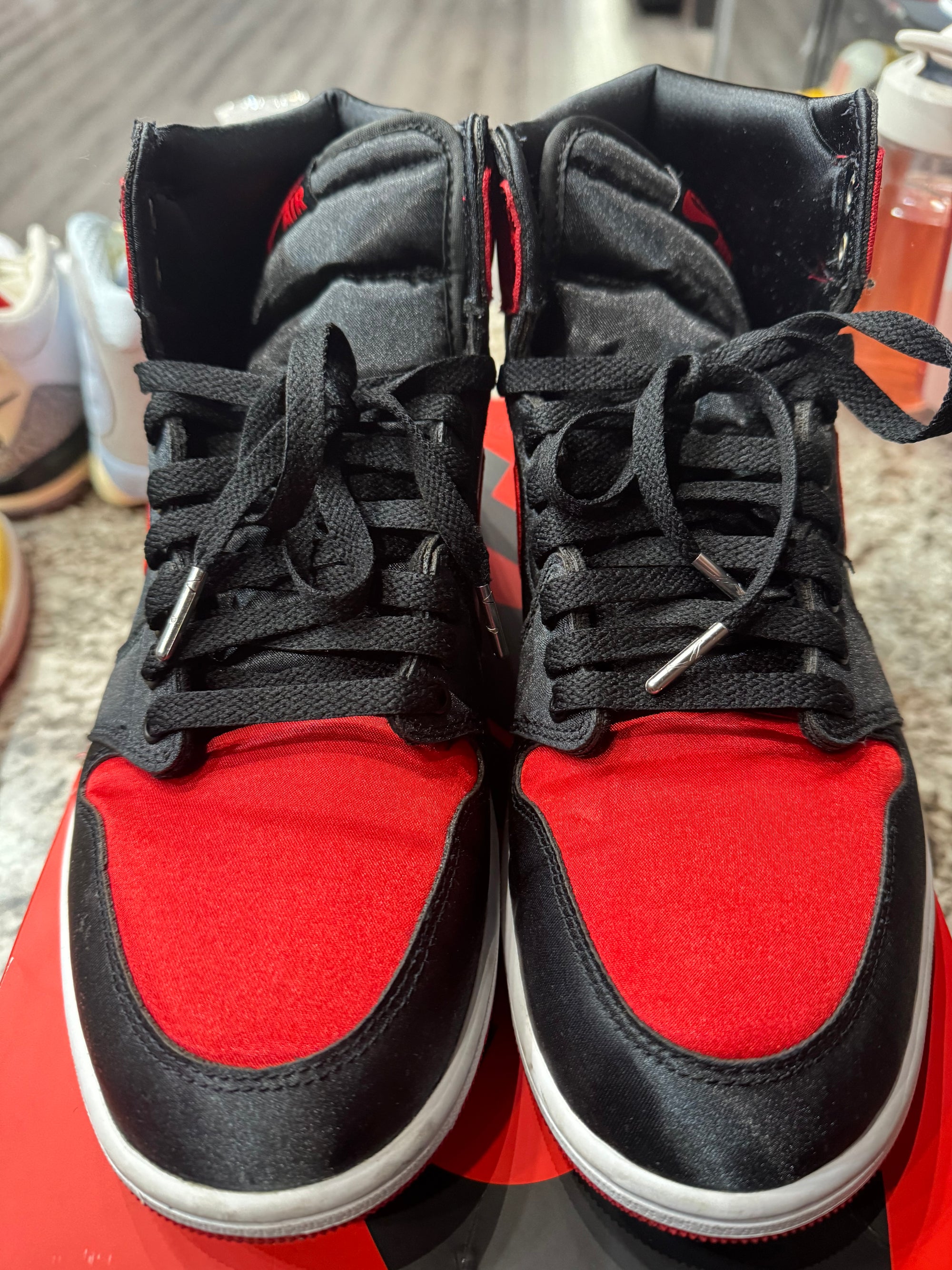 Jordan 1 Retro High OG Satin Bred (Women's)