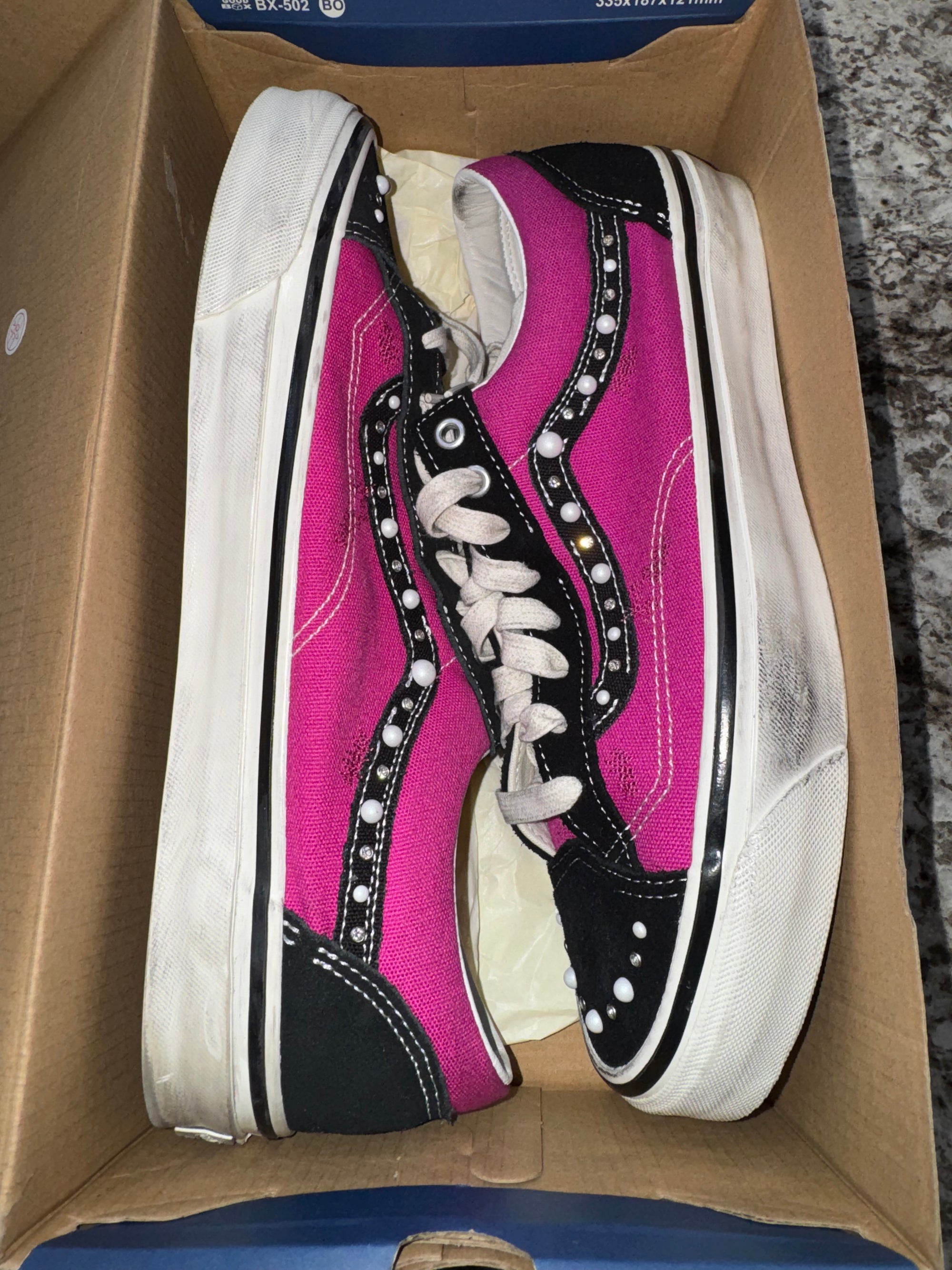 Vans OTW Old Skool 36 Pearlized Pack Pink Black