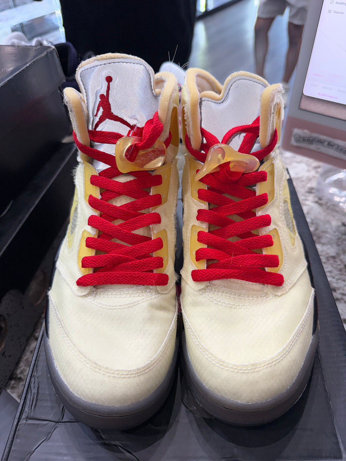 Jordan 5 Retro Off-White Sail