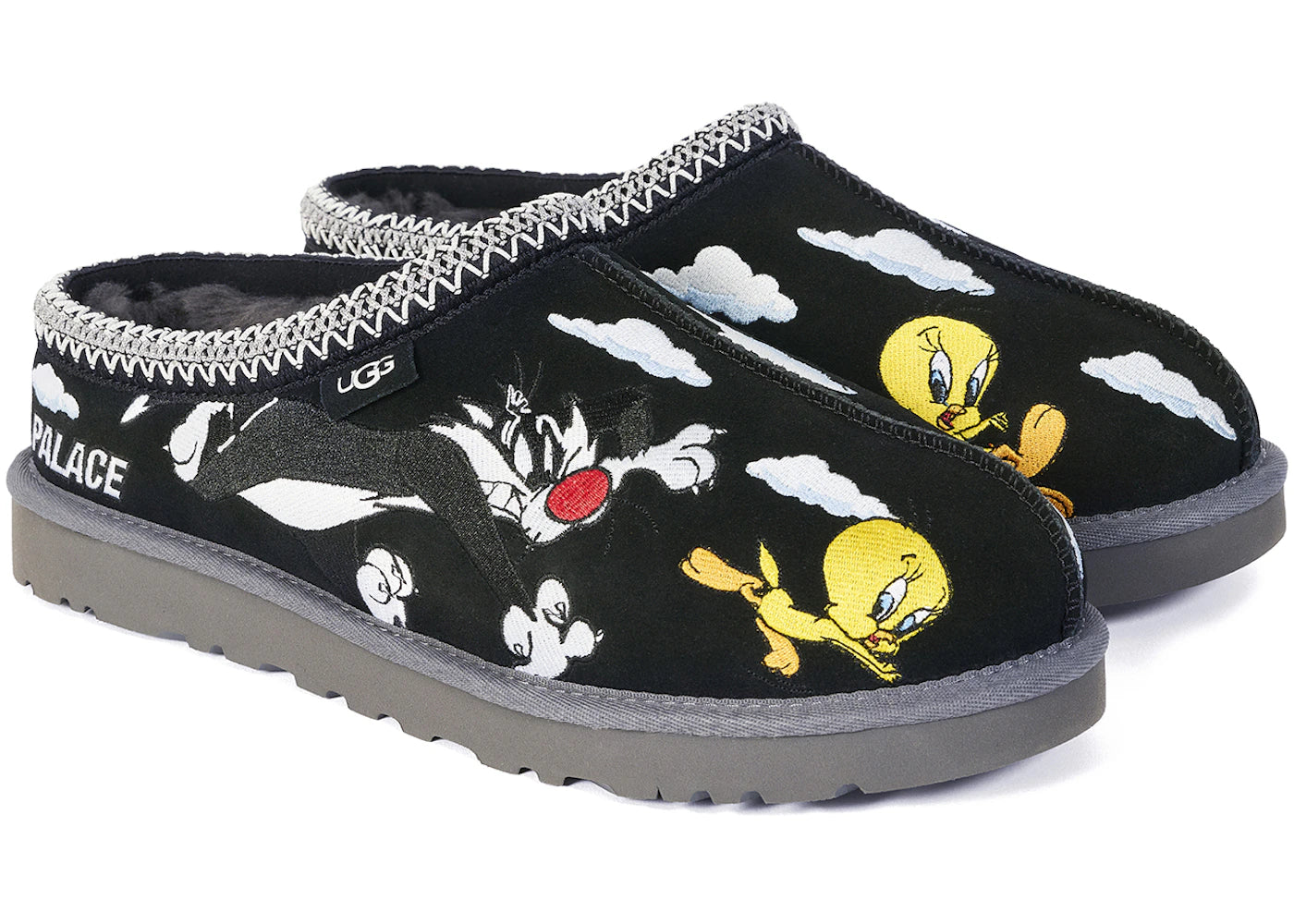 UGG Tasman Slipper Palace x Looney Tunes Black