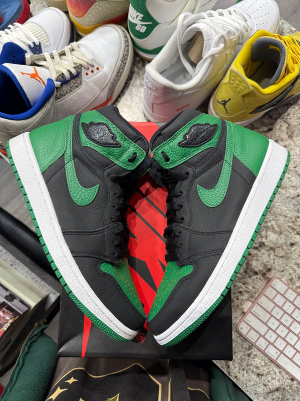 Jordan 1 Retro High Pine Green Black