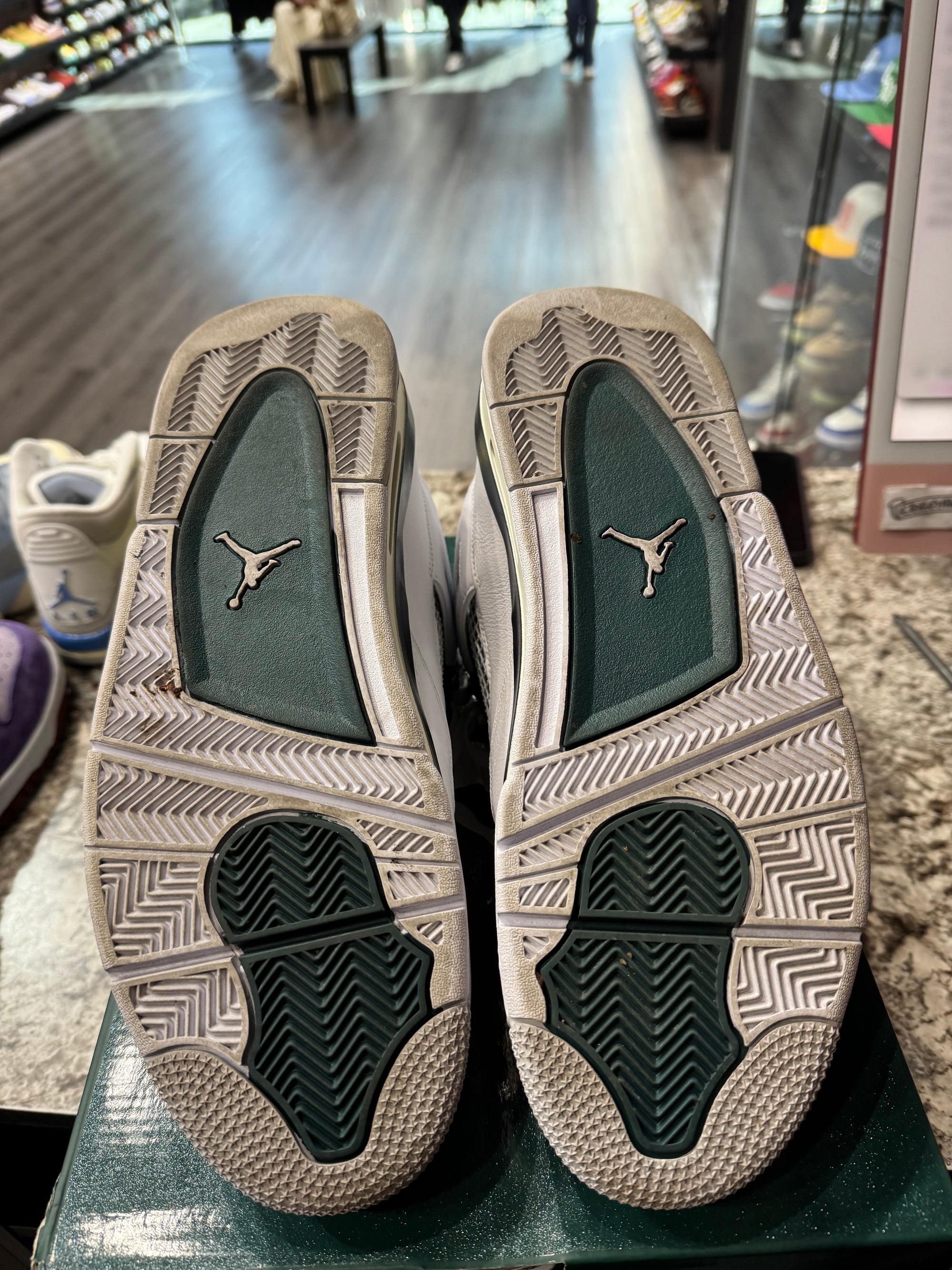 Jordan 4 Retro Oxidized Green