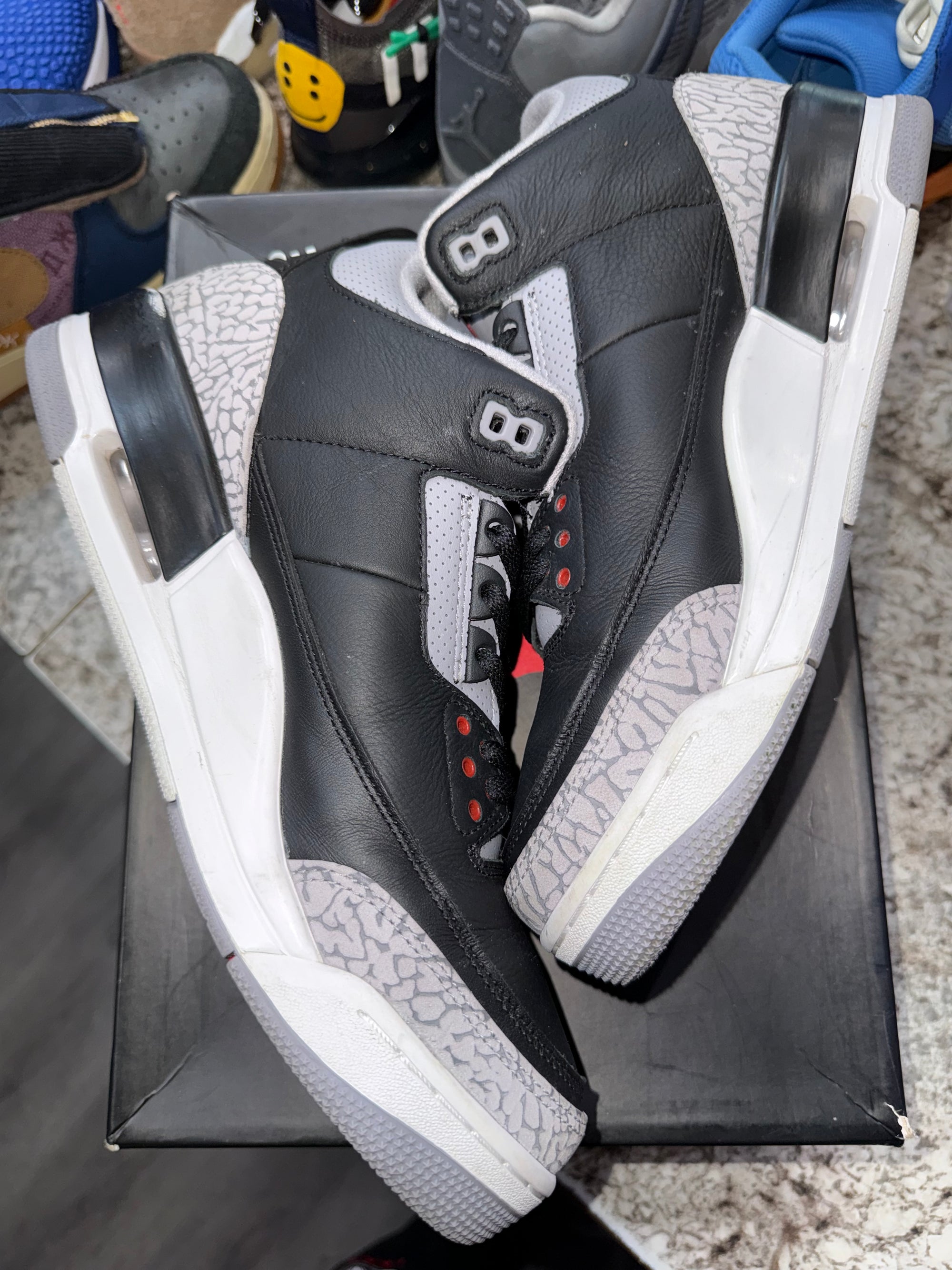 Jordan 3 Retro OG Black Cement (2024)
