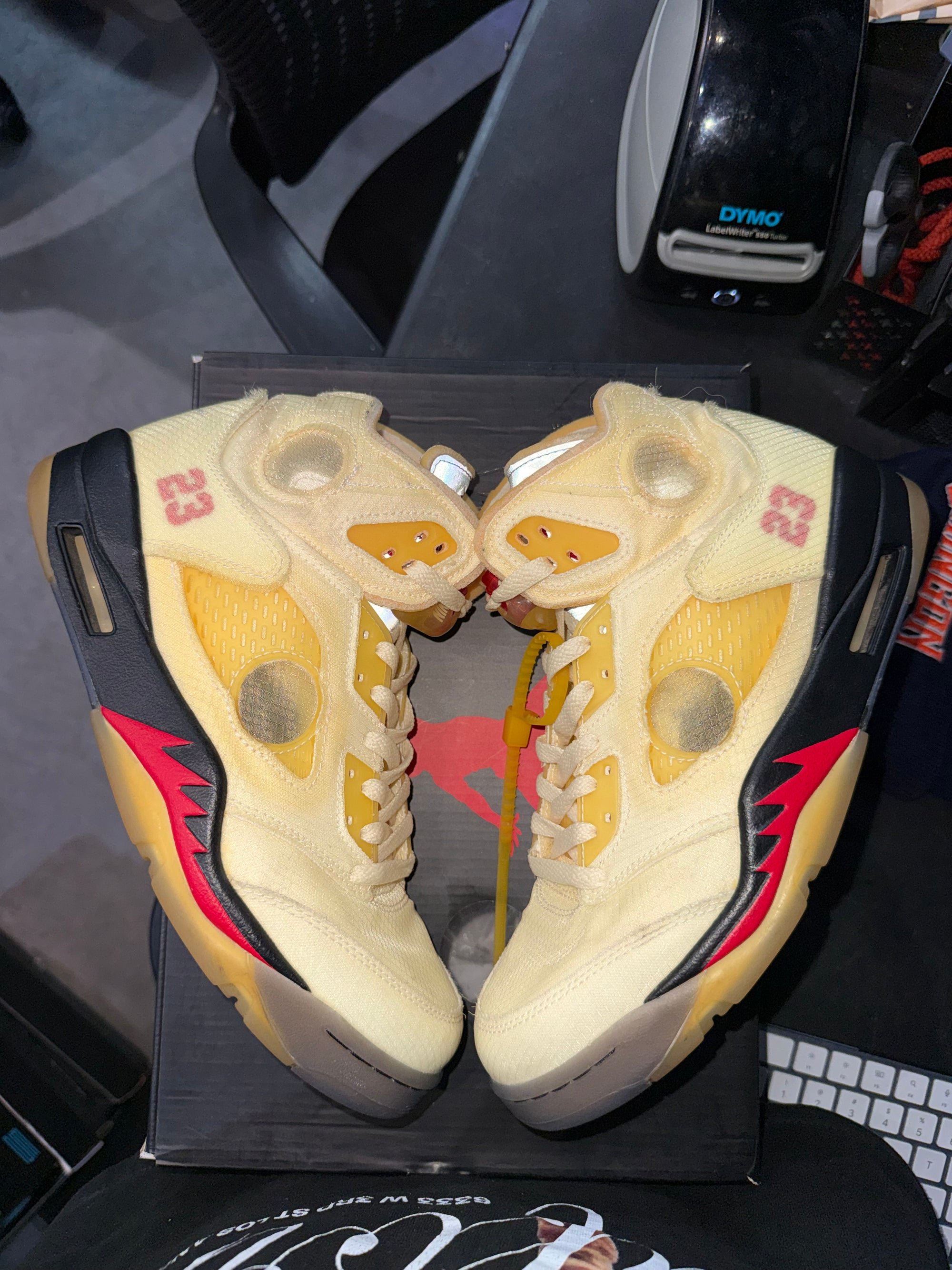 Jordan 5 Retro Off-White Sail
